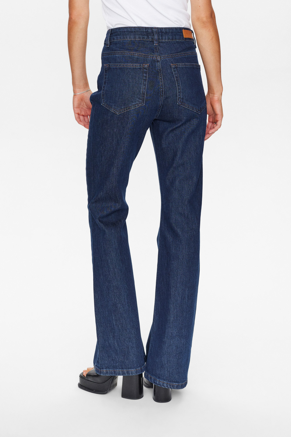 Nümph NULONDON JEANS LONG Dark Blue Denim