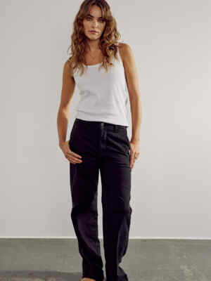 705592_0000_IMAGE_PRIMARY Nümph NUAMBER PANTS LONG BLACK Caviar