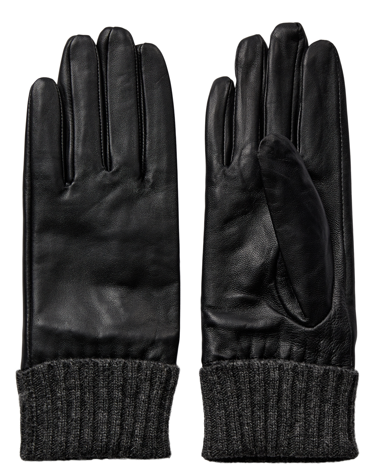 Nümph NUBIRA LEATHER GLOVES  Caviar