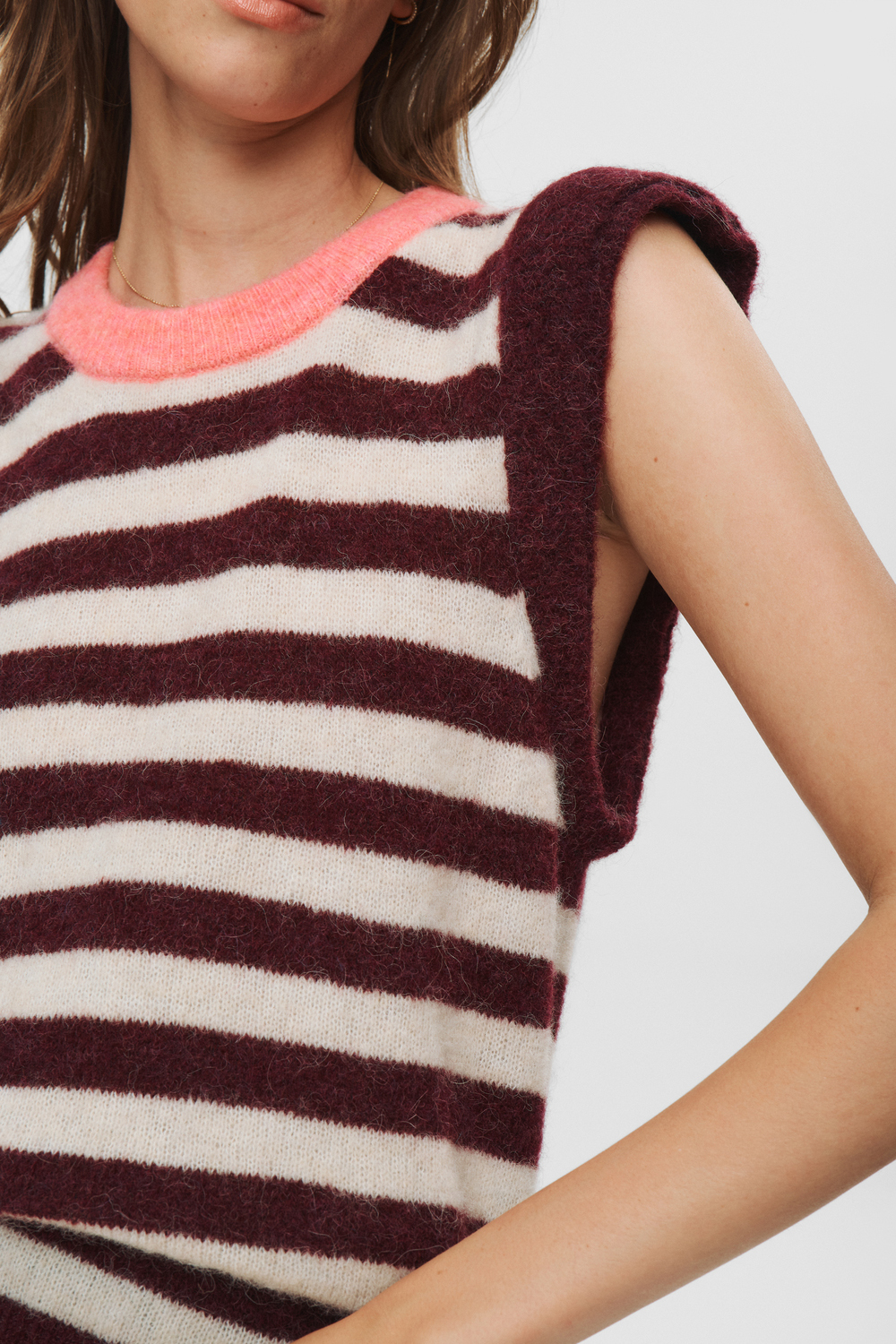Nümph NUCIARA RIETTE STRIPE VEST Winetasting