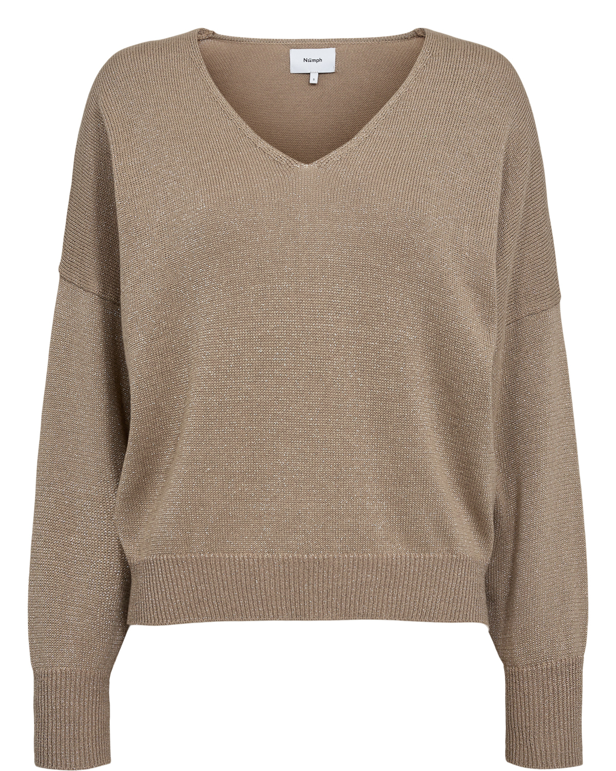Nümph NUMILRAY PULLOVER Taupe Gray