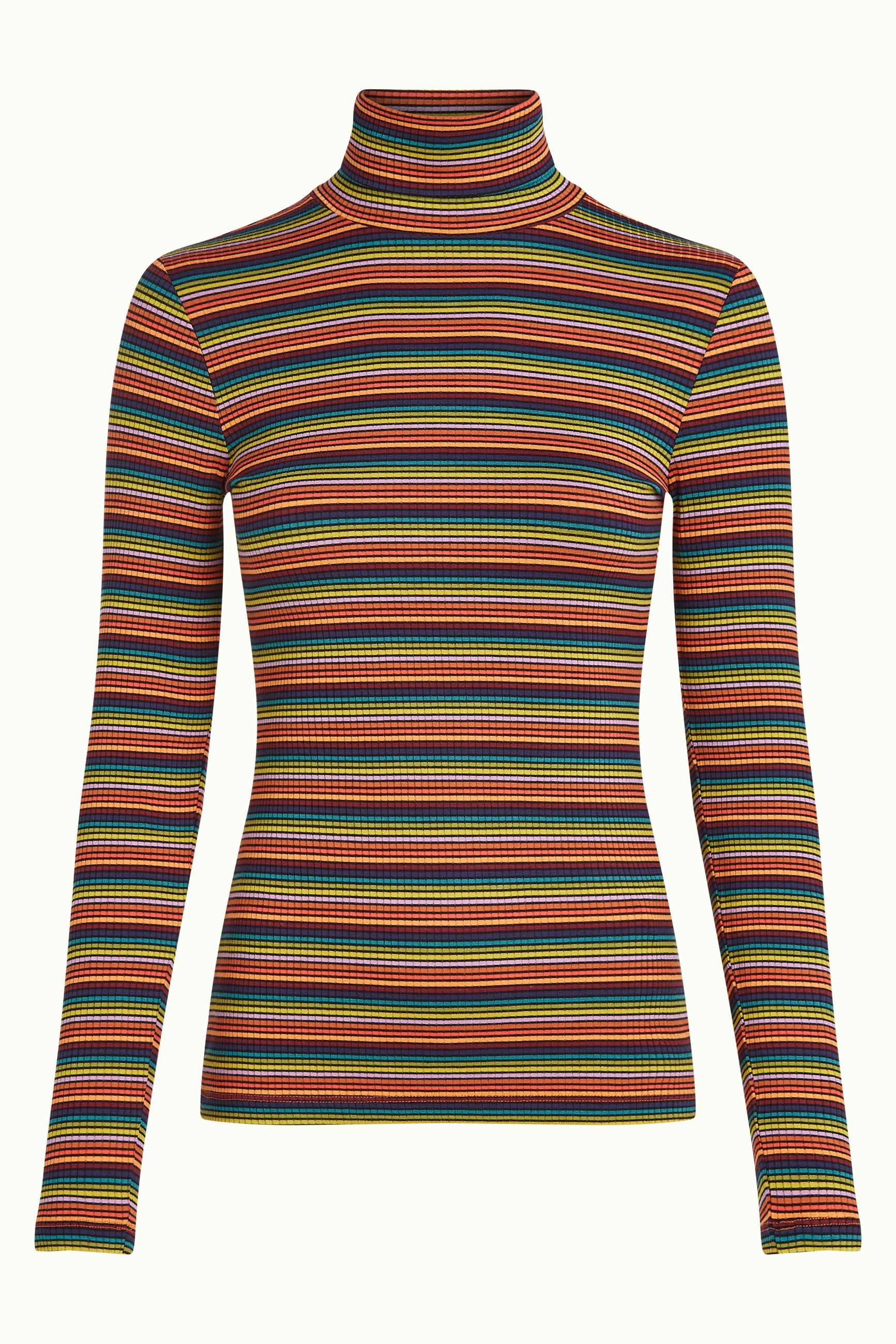 King Louie Rollneck Top Lumi Stripe Multi Color