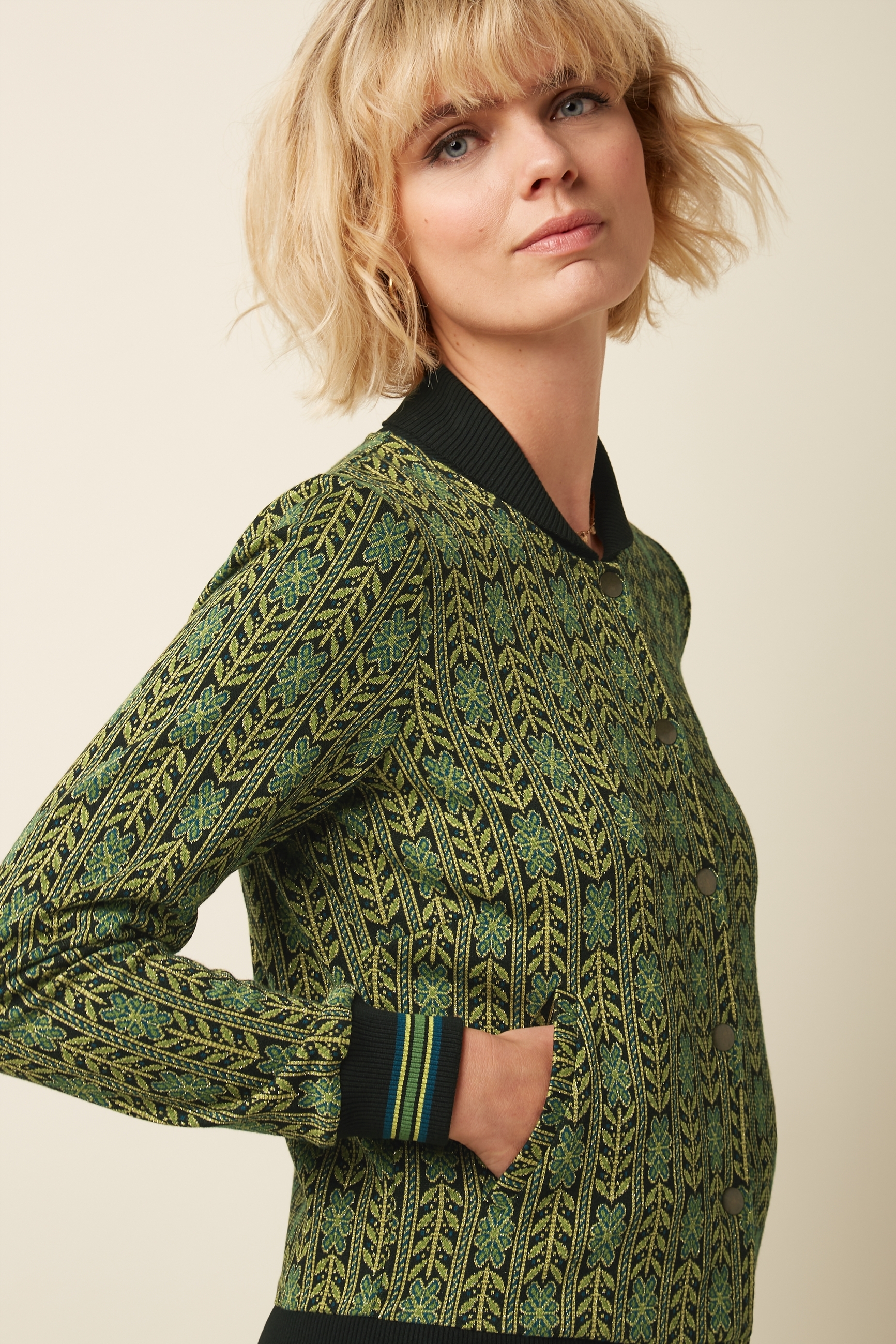 King Louie Cleo Jacket Dumas Spruced Green