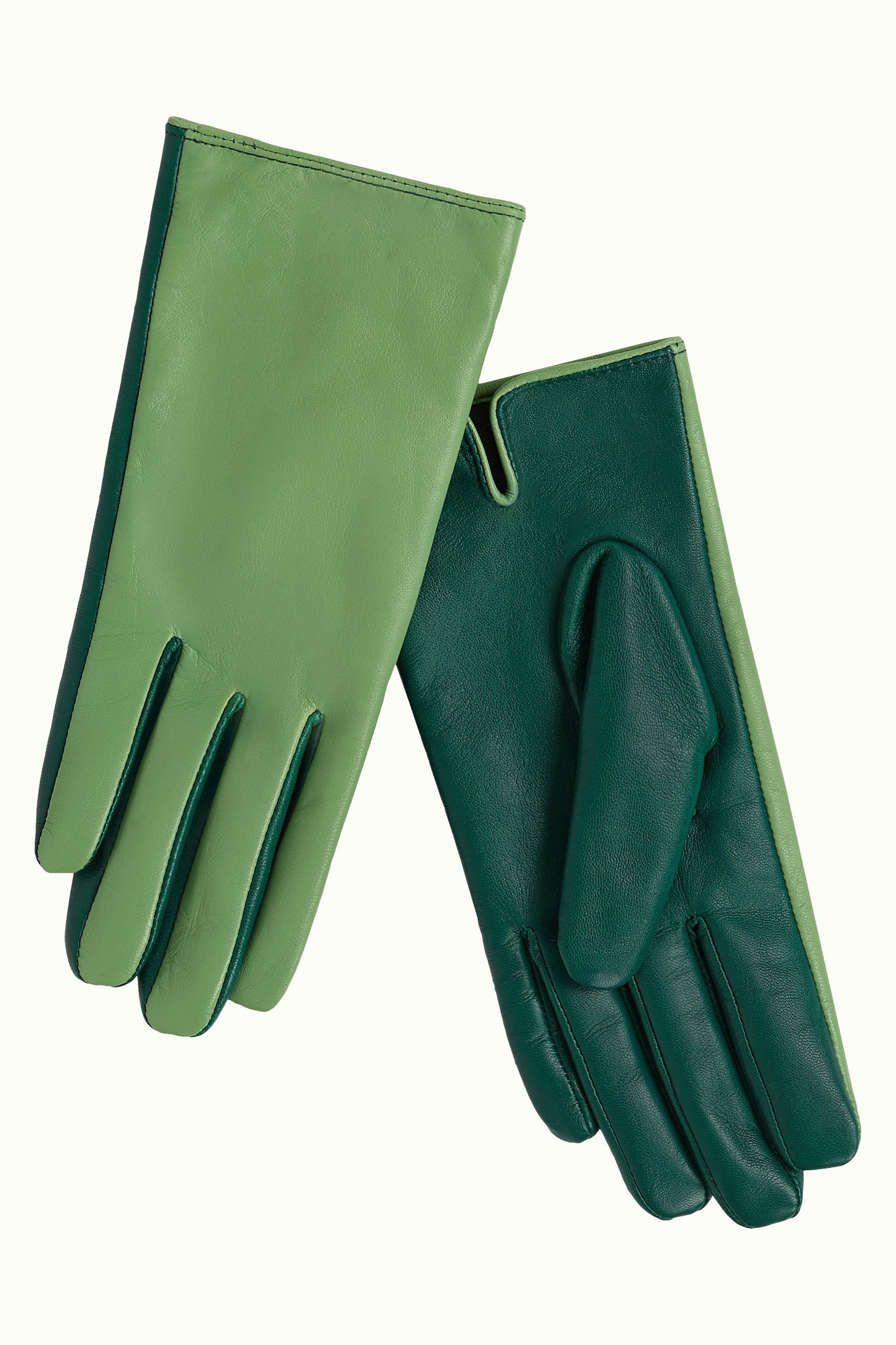King Louie Leather Gloves Pine Green