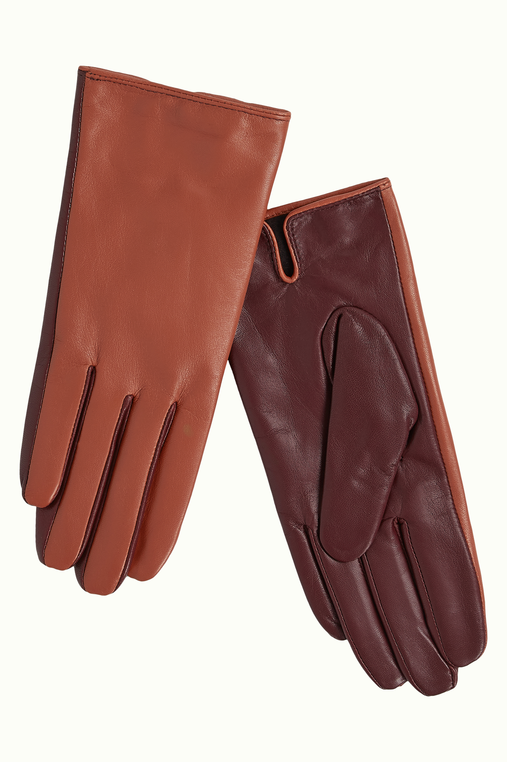 King Louie Leather Gloves Porto Red