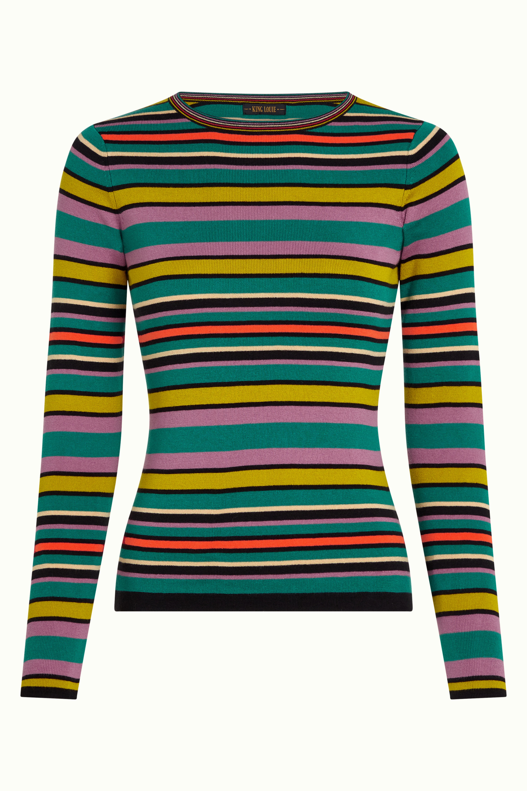 King Louie Agnes Rib Top Ozark Multi Color