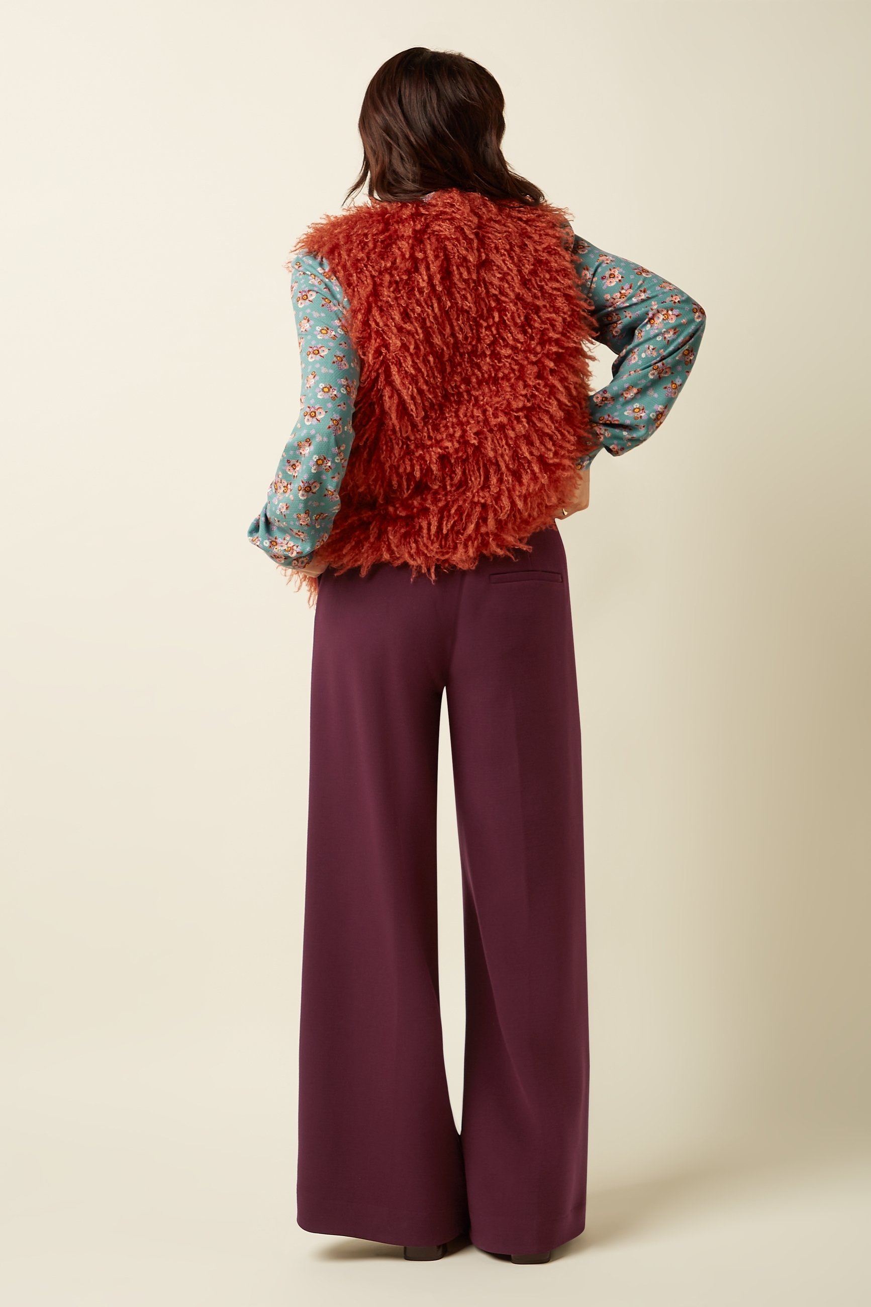 King Louie Cilla Gilet Empire Rio Red