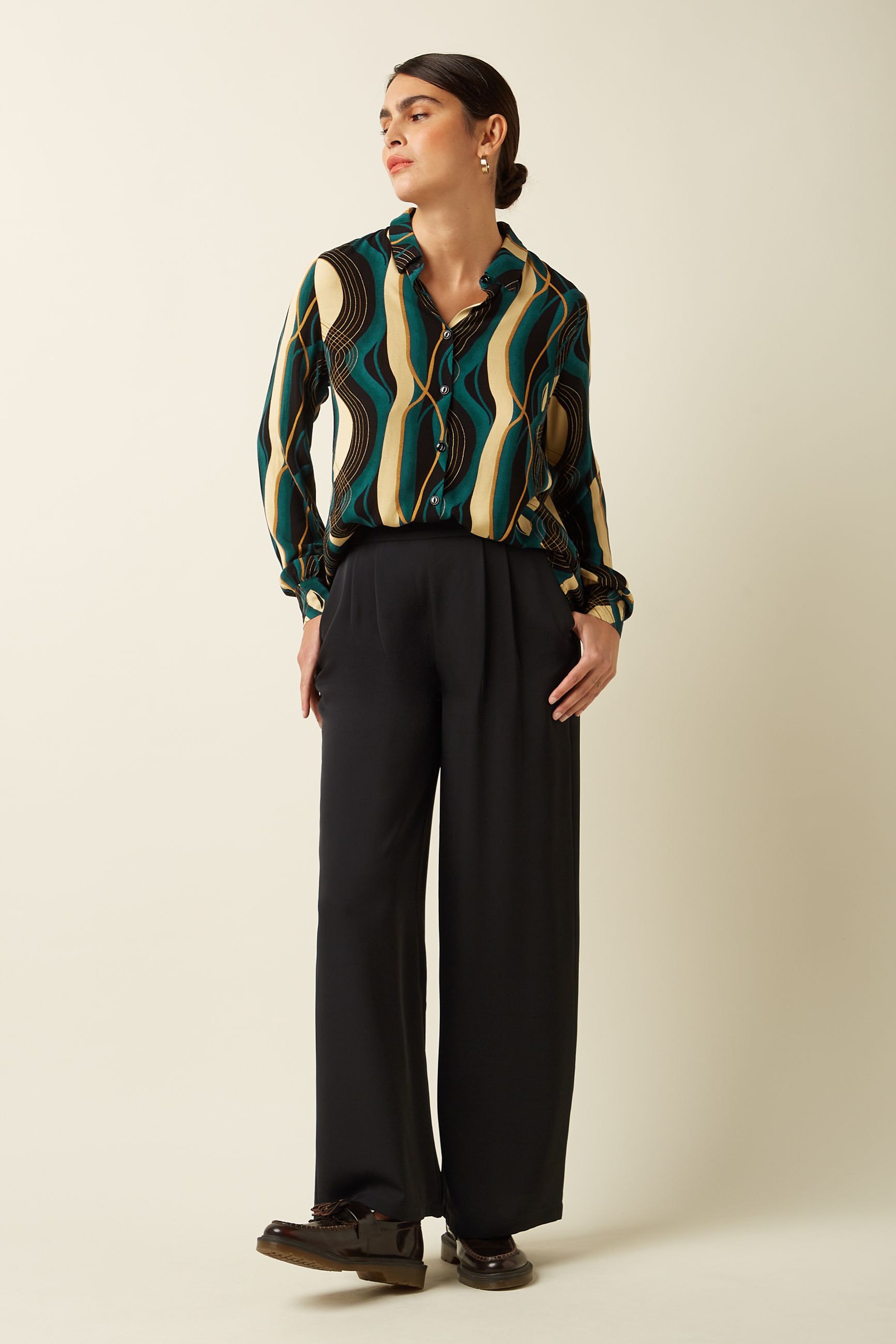 King Louie Irma Pants Fanna Black