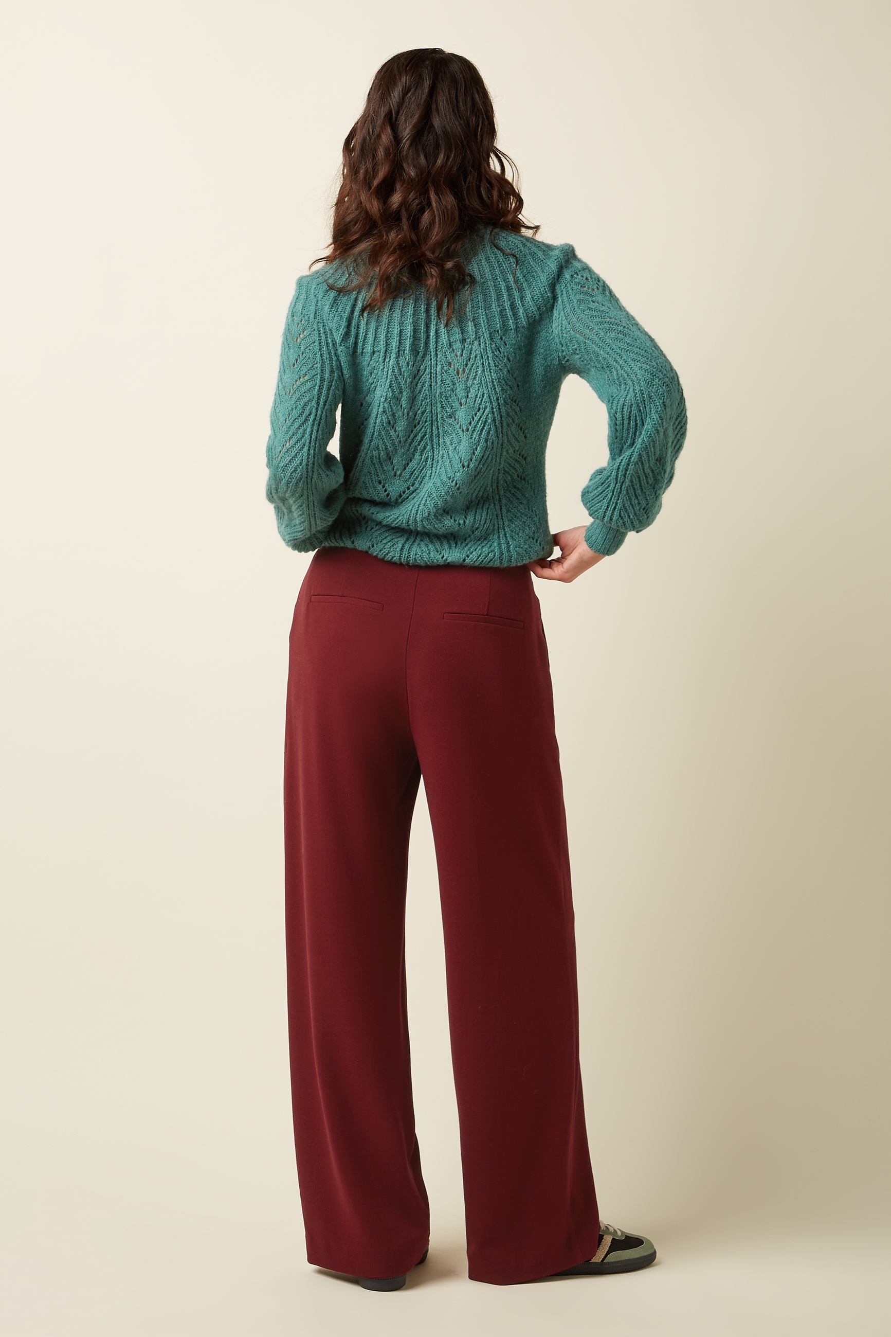 King Louie Joanie Raglan Top Orcia Smoke Green