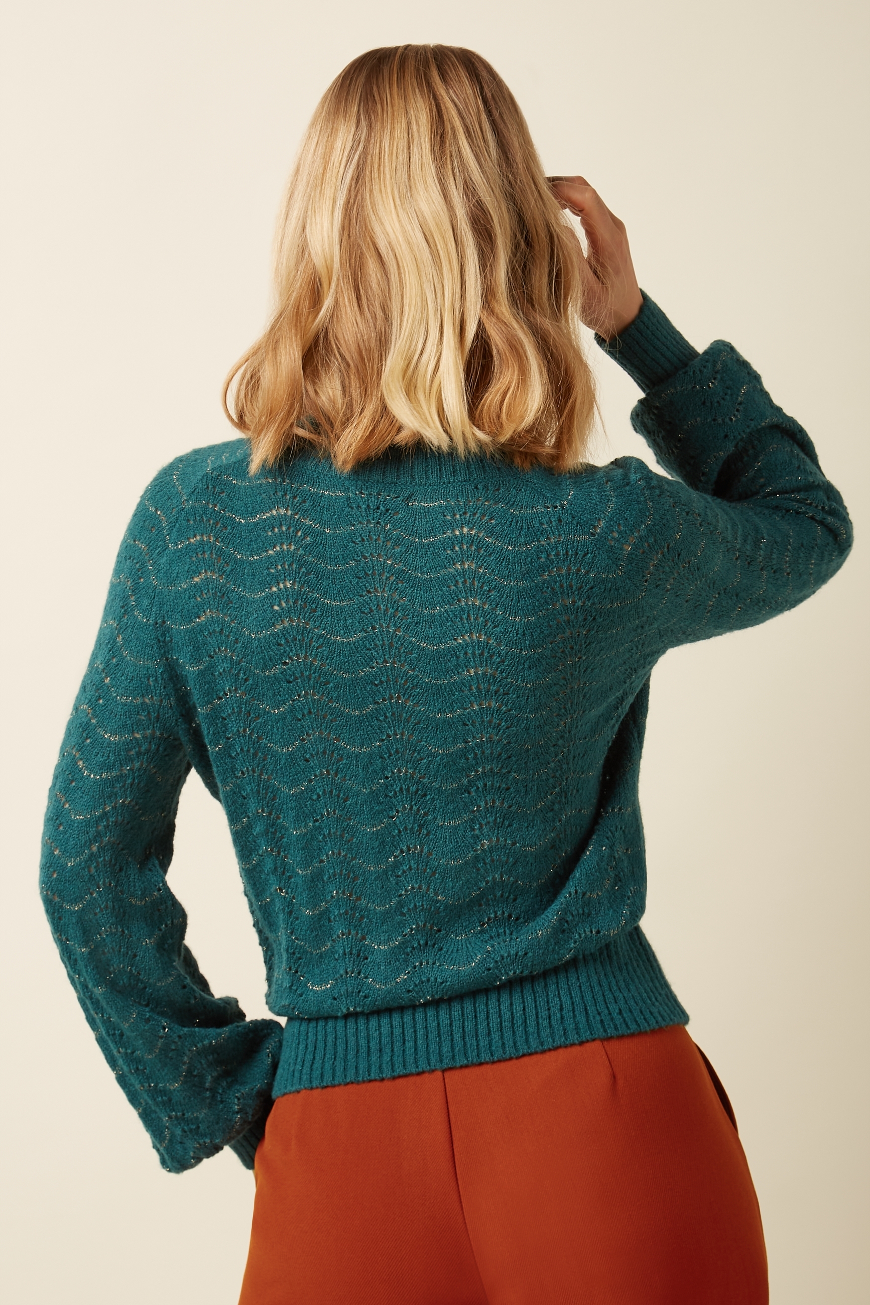 09821358_4 King Louie Michelle Top Gisell Spruced Green