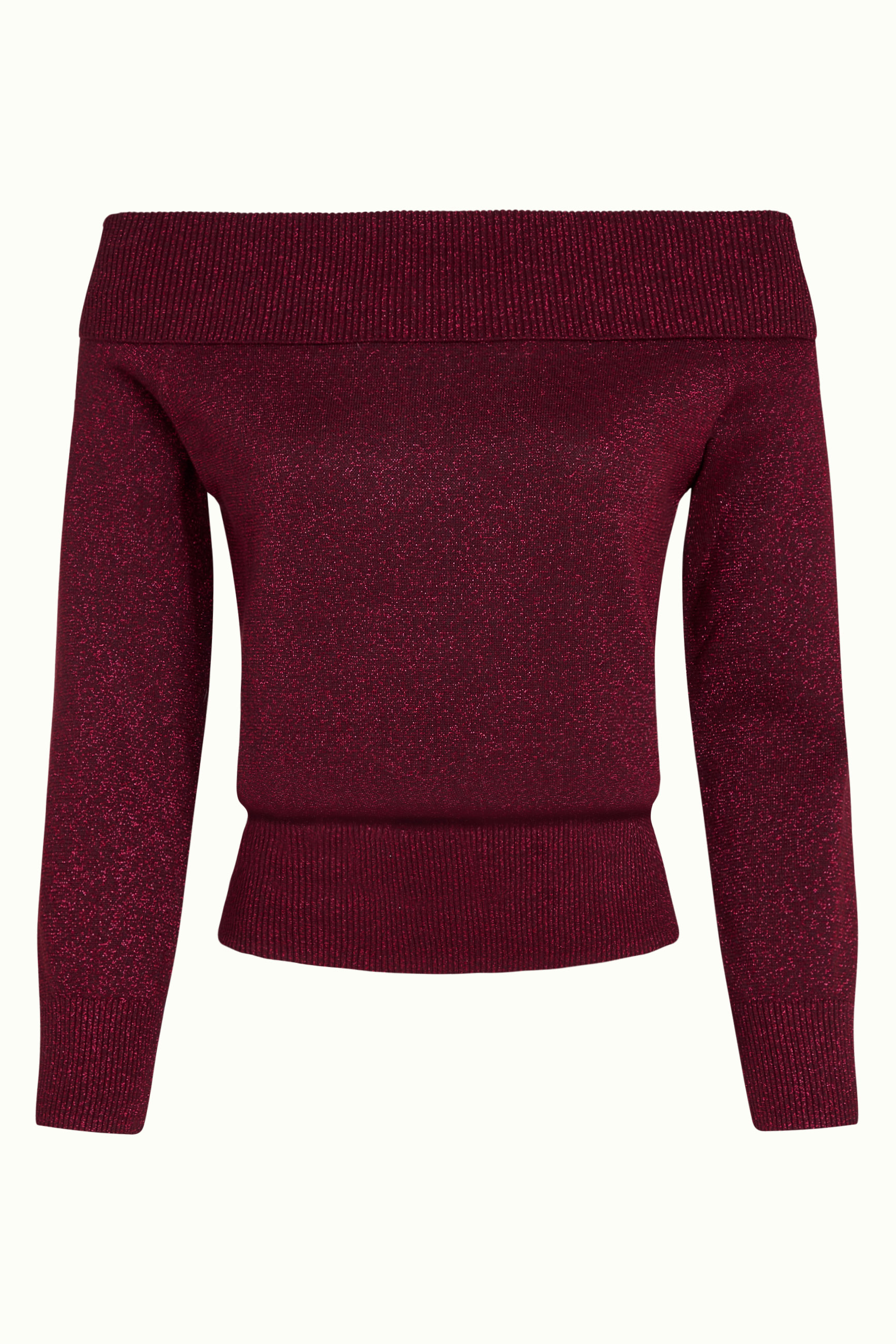 King Louie Mirta Top Lapis Cabernet Red
