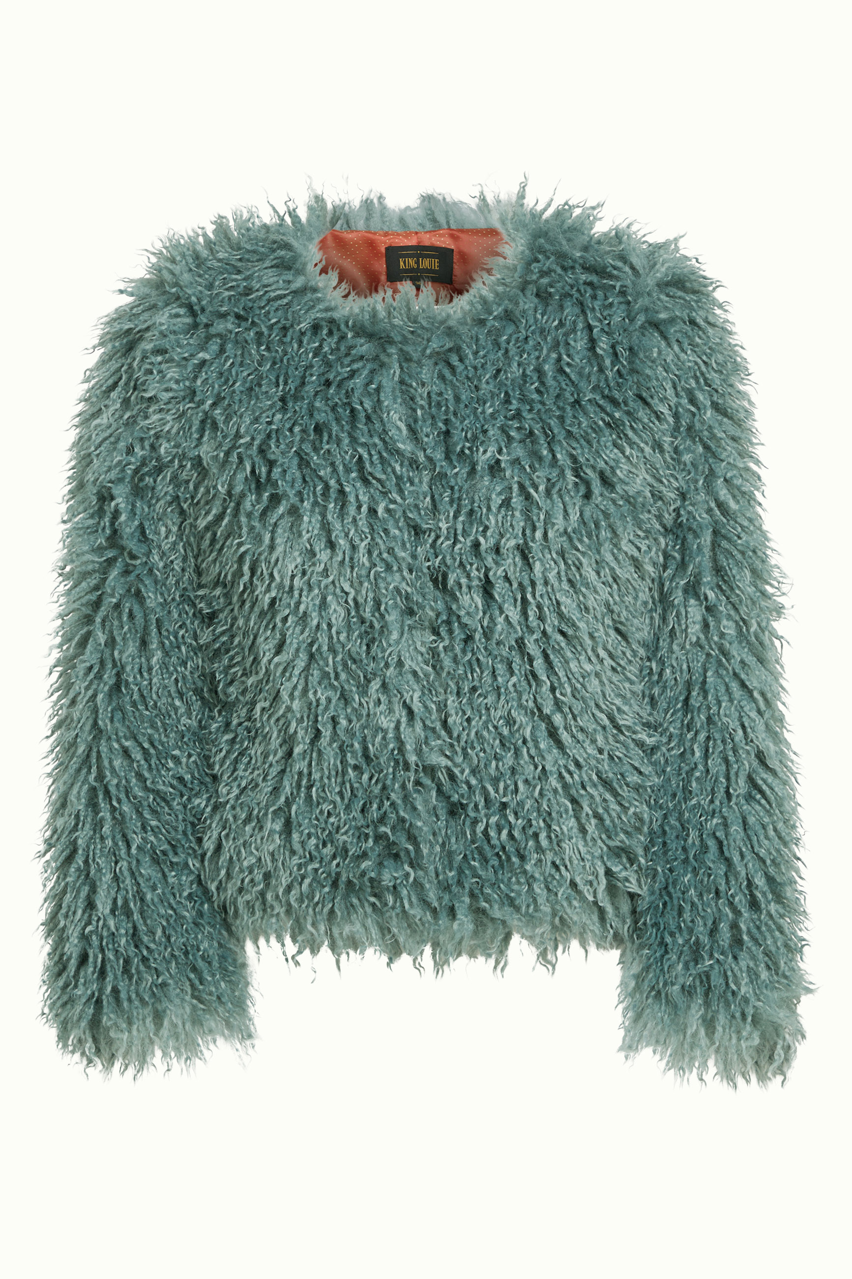 King Louie Paloma Coat Empire Silver Green