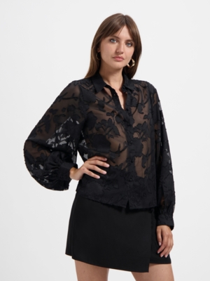 10-46-16 Nous Sommes Labels Jannie Blouse Black