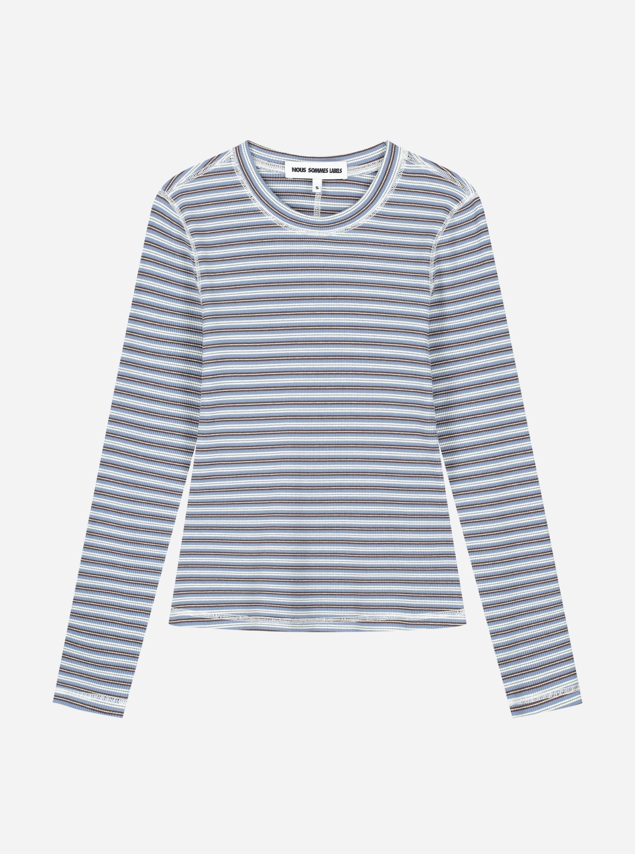 Nous Sommes Labels Timmie Stripe Top Blue