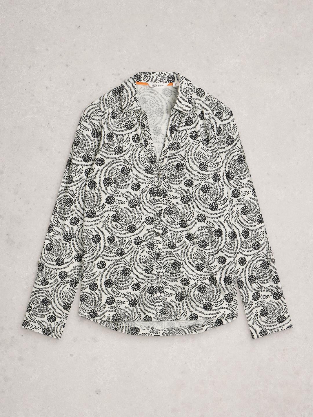 White Stuff ANNIE JERSEY SHIRT WHITE PR