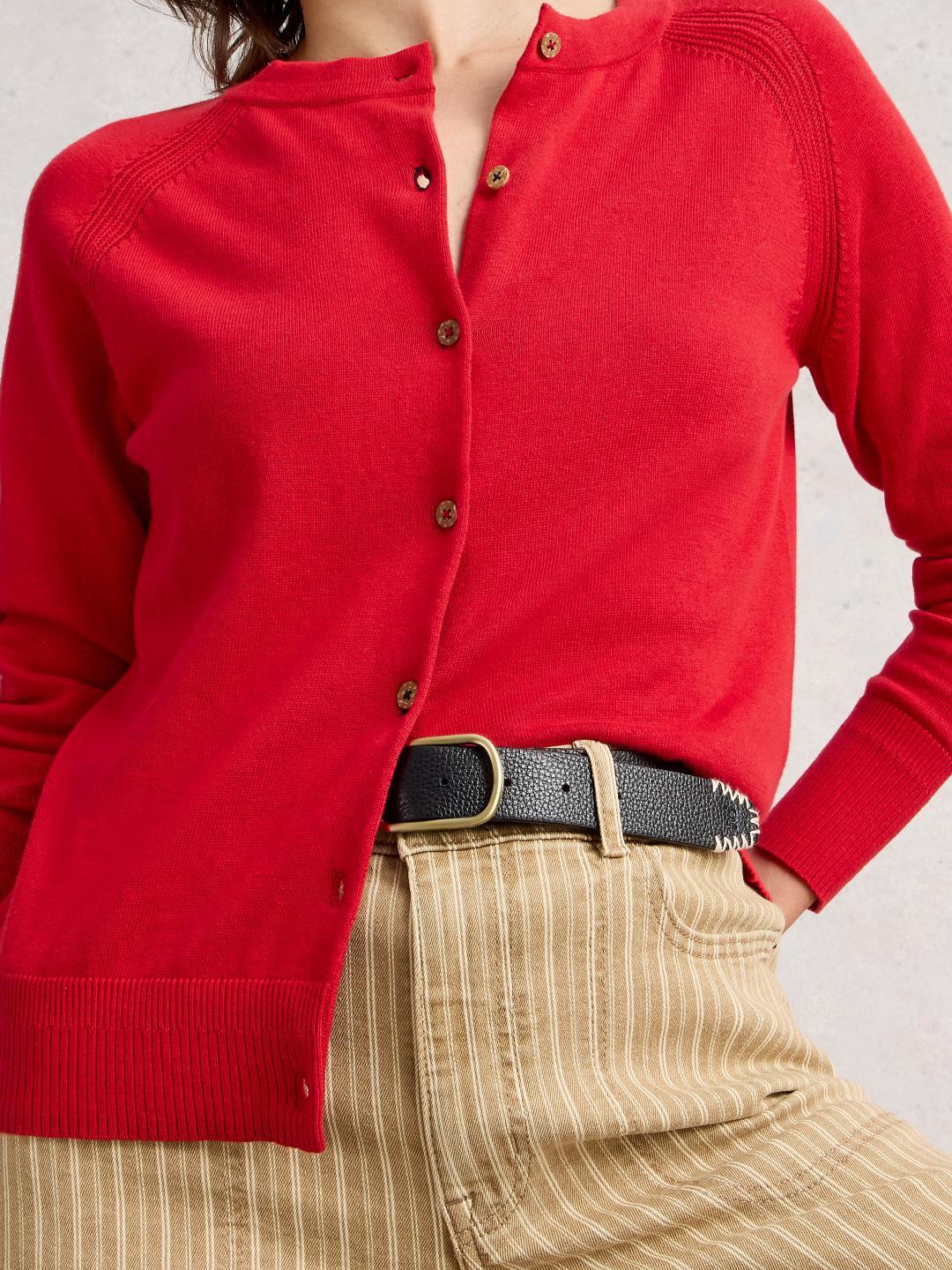 444074-MID_RED-L White Stuff LULU CARDI MID RED