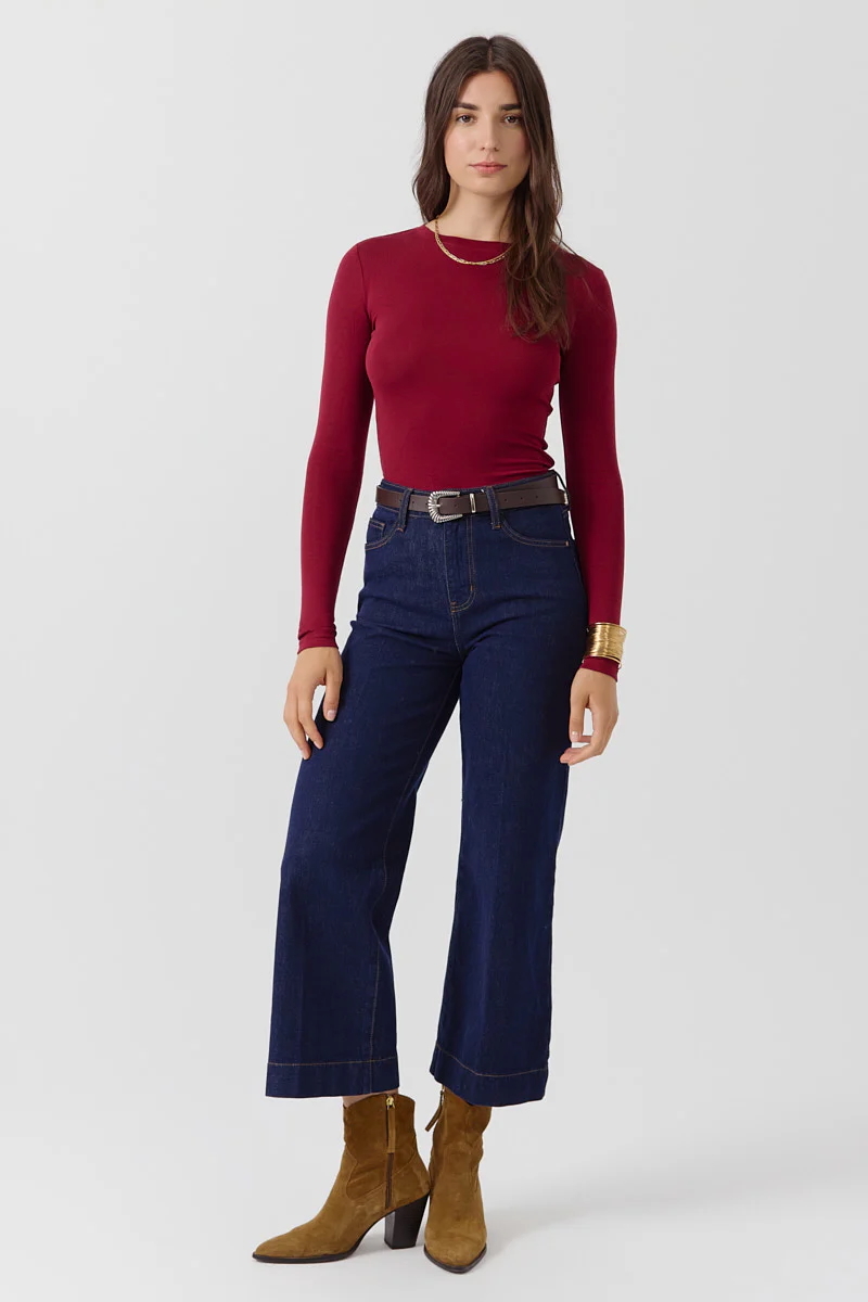 Artlove T-SHIRT CECILIE WINE
