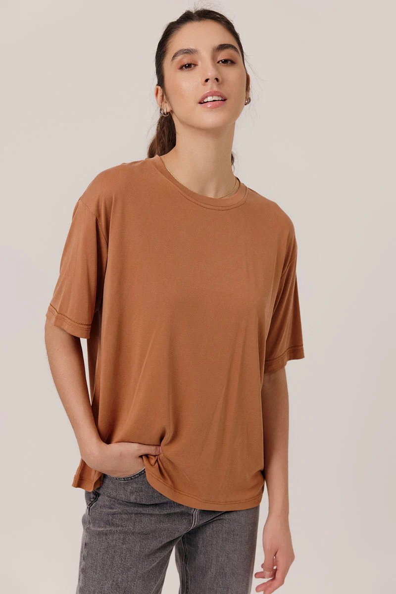 Artlove T-SHIRT SUZIE CARAMEL