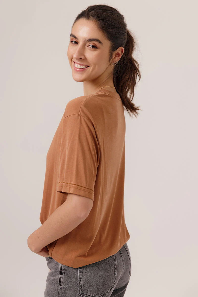 Artlove T-SHIRT SUZIE CARAMEL