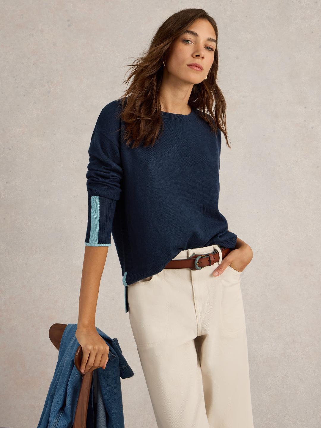 White Stuff OLIVE JUMPER FR NAVY
