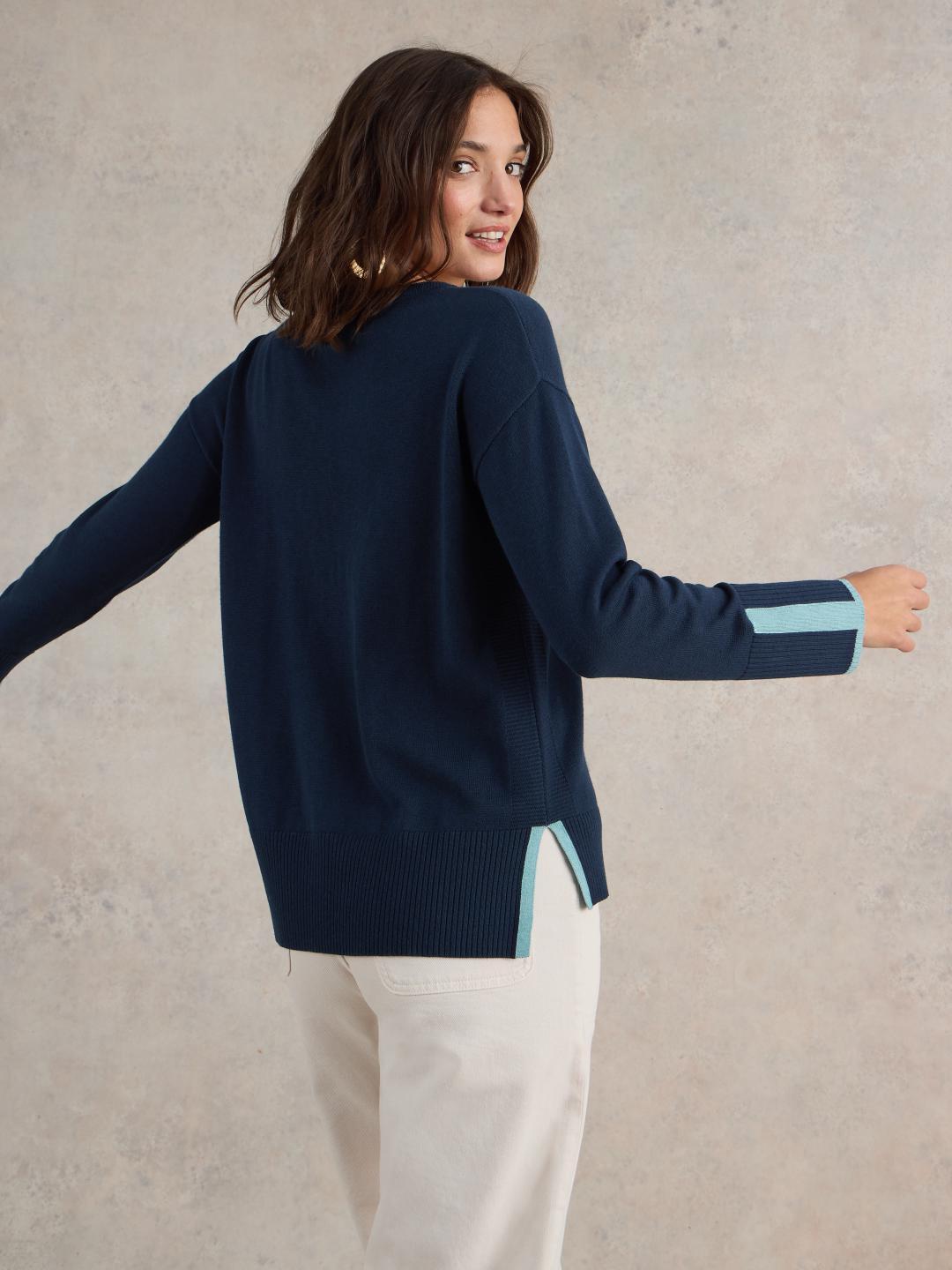 White Stuff OLIVE JUMPER FR NAVY