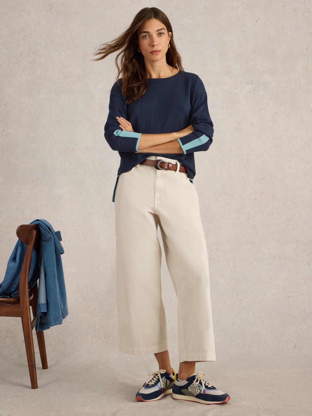 White Stuff OLIVE JUMPER FR NAVY