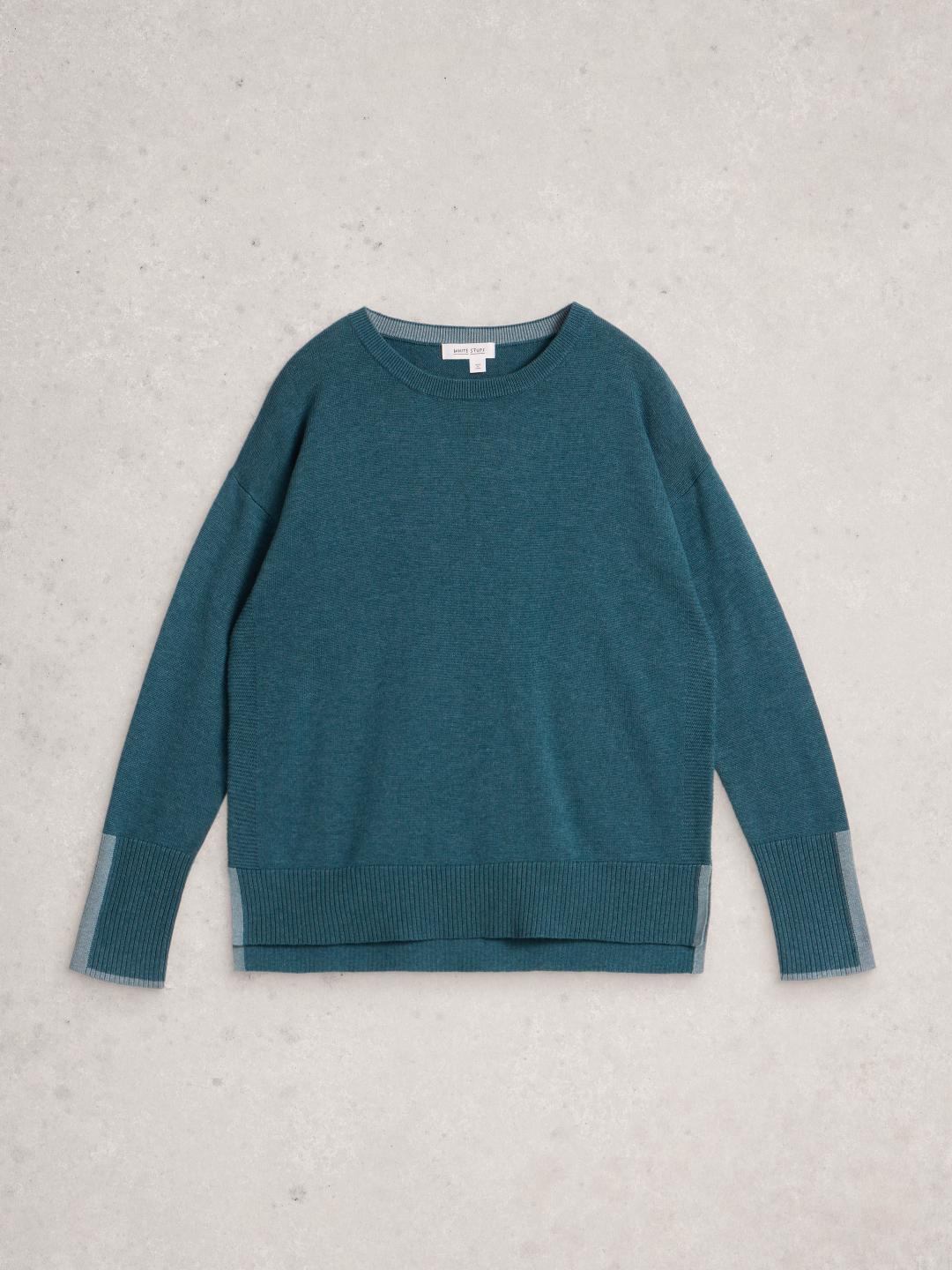 White Stuff OLIVE JUMPER MID BLUE