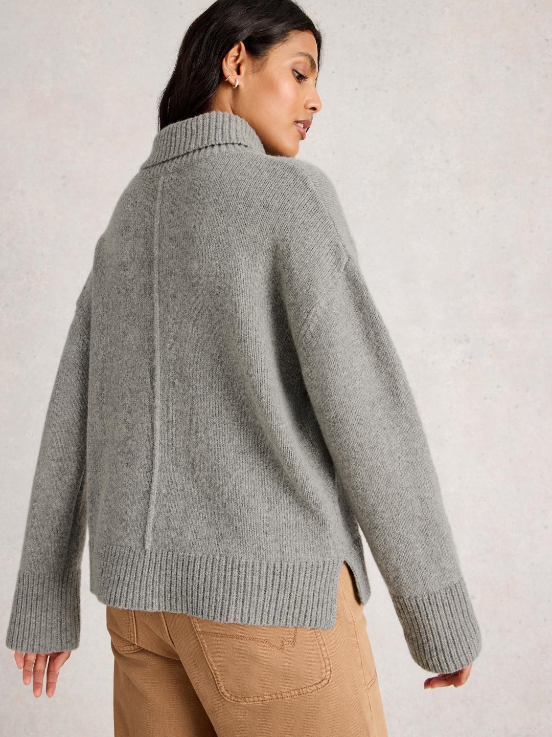 White Stuff MARIANNE JUMPER MID GREY