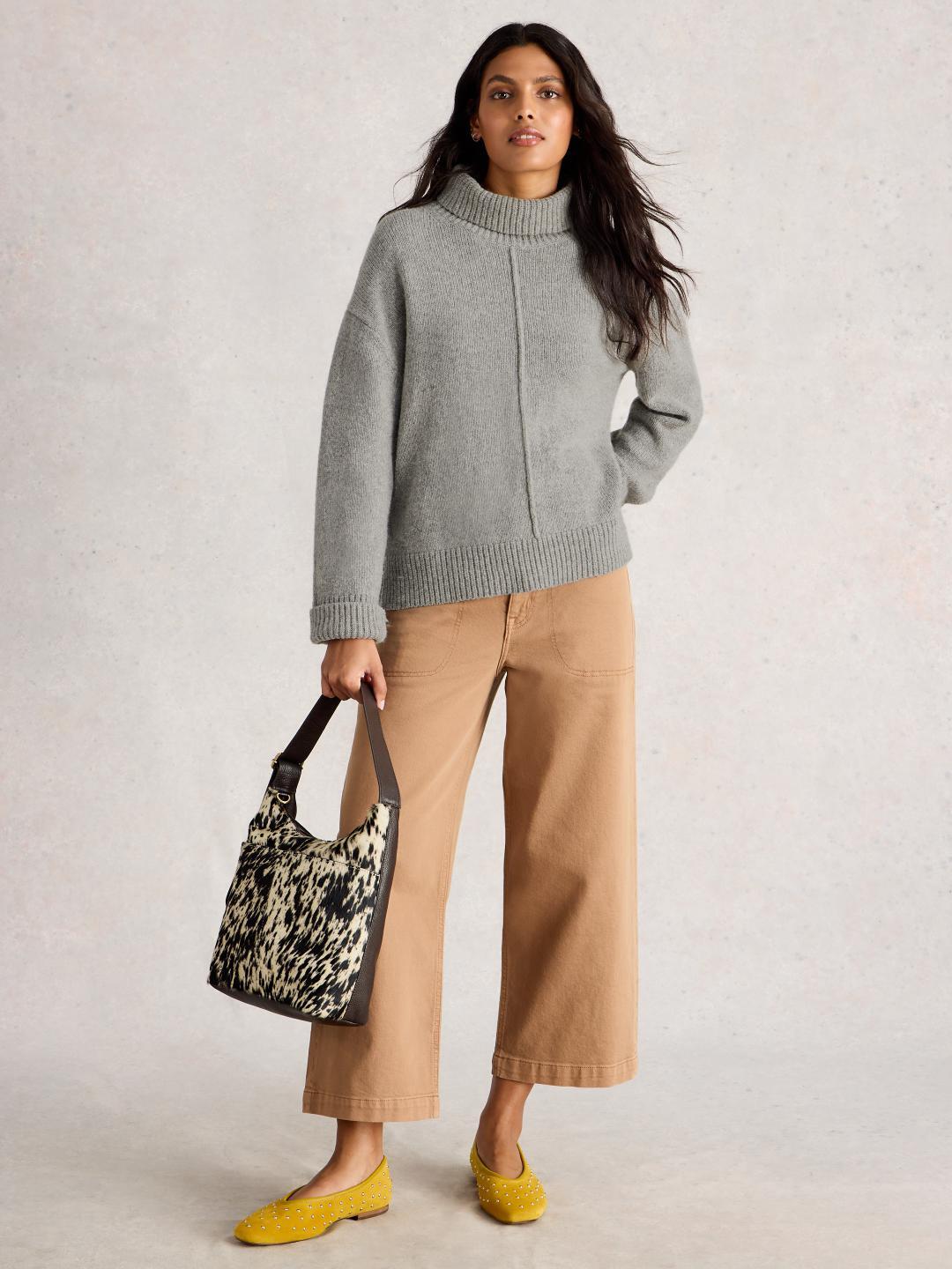 White Stuff MARIANNE JUMPER MID GREY