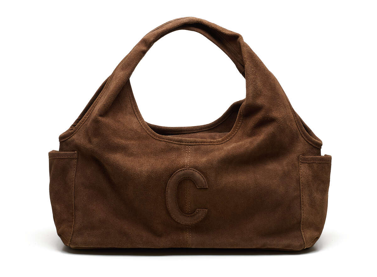 Chabo Suede Sophie Mini Shopper Cognac