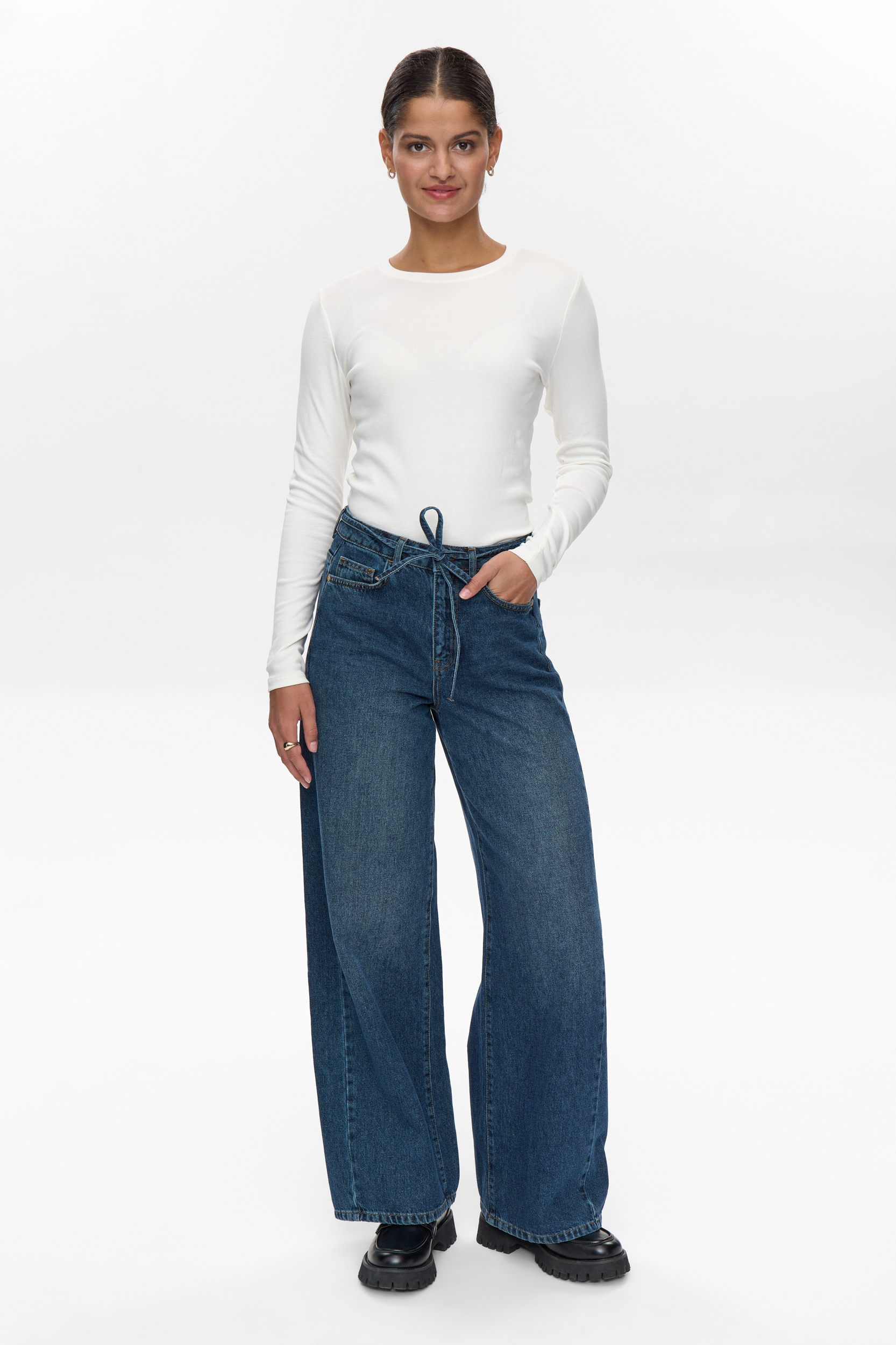Nu_mph_Winter-2025-Nu_mph_3012_704762_3 Nümph NUBROOKLYN JEANS Dark Blue Denim