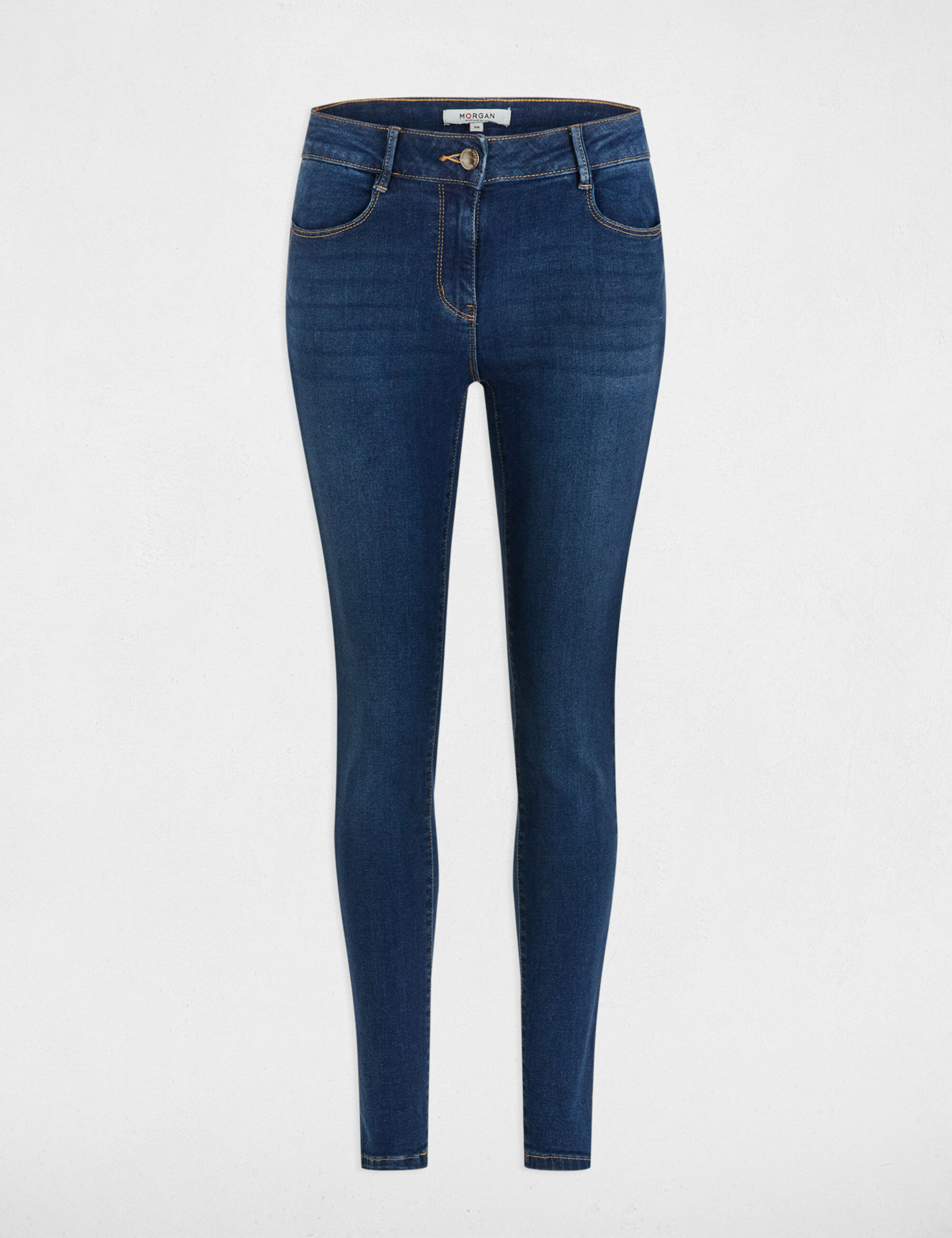 jeans-slim-taille-standard-denim-brut-femme-vue3-32536300966100305 Morgan De Toi 241-PARDA RAW JEANS