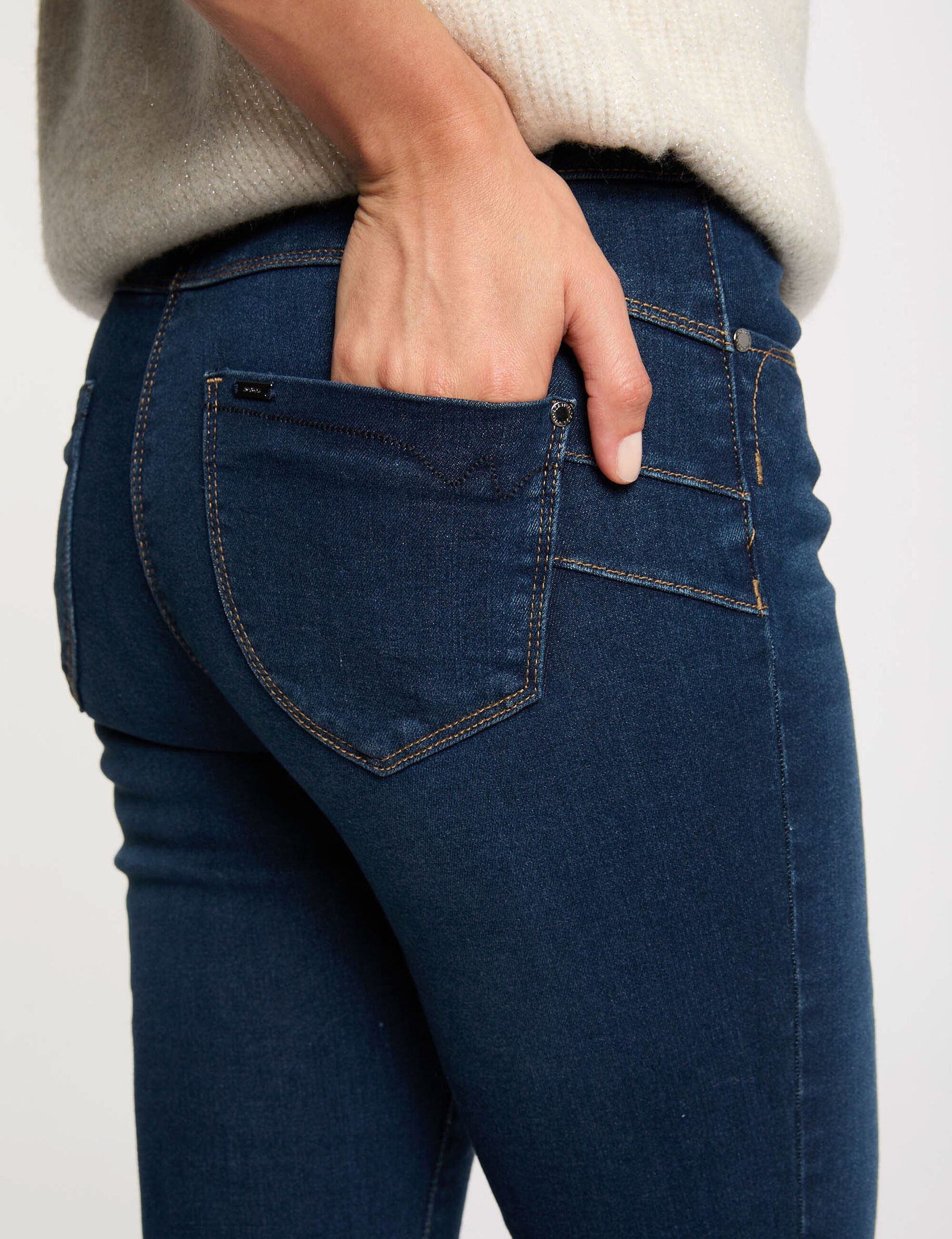jeans-slim-taille-standard-denim-brut-femme-vue4-32536300966100305 Morgan De Toi 241-PARDA RAW JEANS