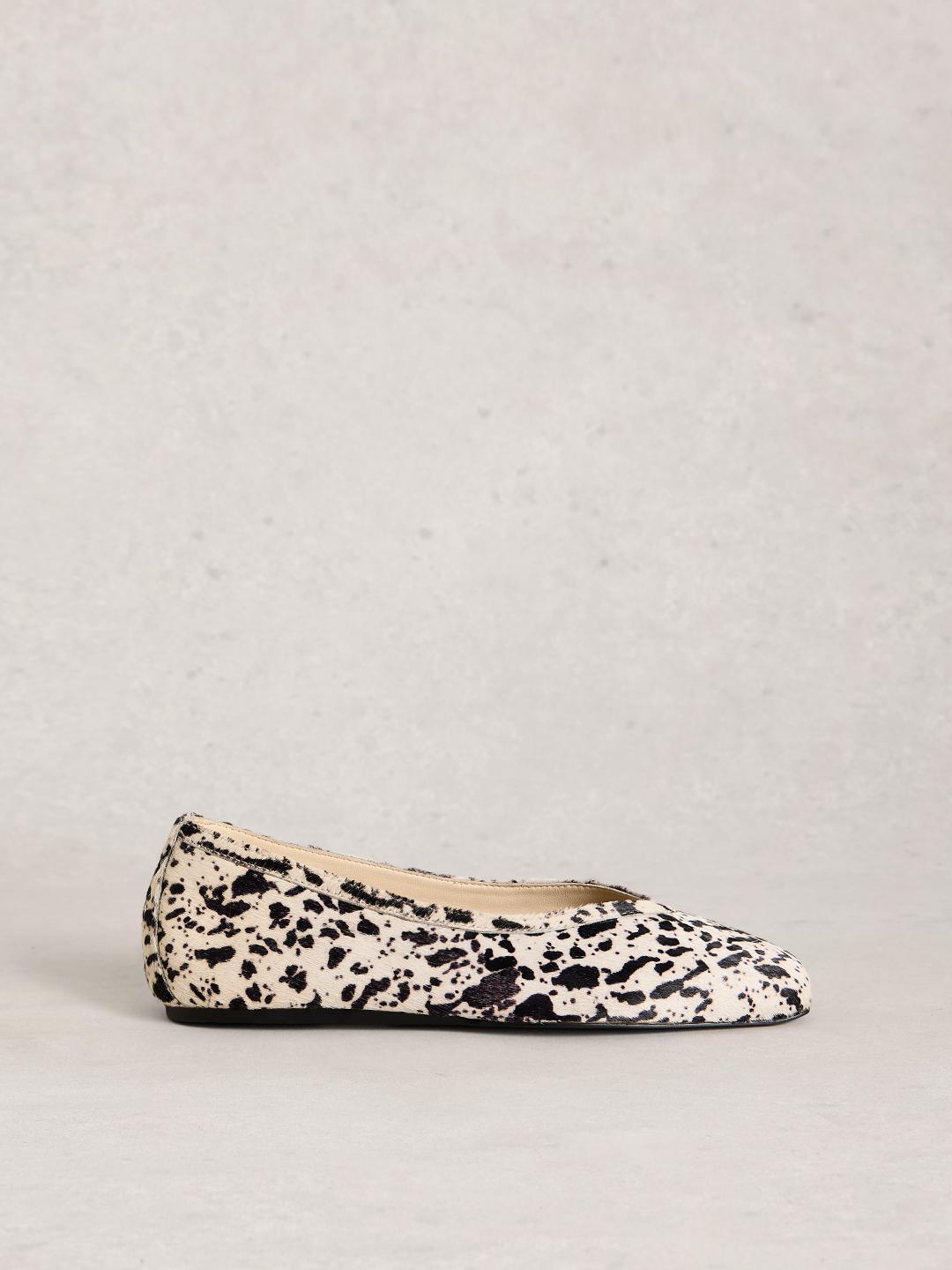 445074-BROWN_MLT-L White Stuff SLOANE BALLERINA BROWN MLT