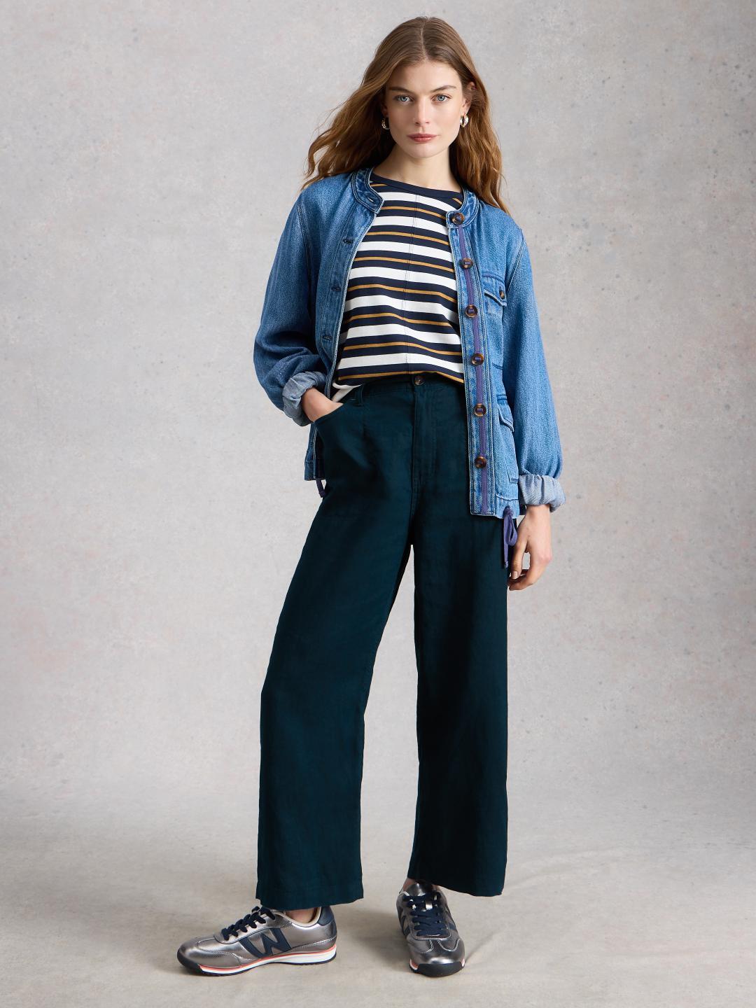 445121-DARK_NAVY-MF White Stuff TIA LINEN WIDE LEG CROP DARK NAVY