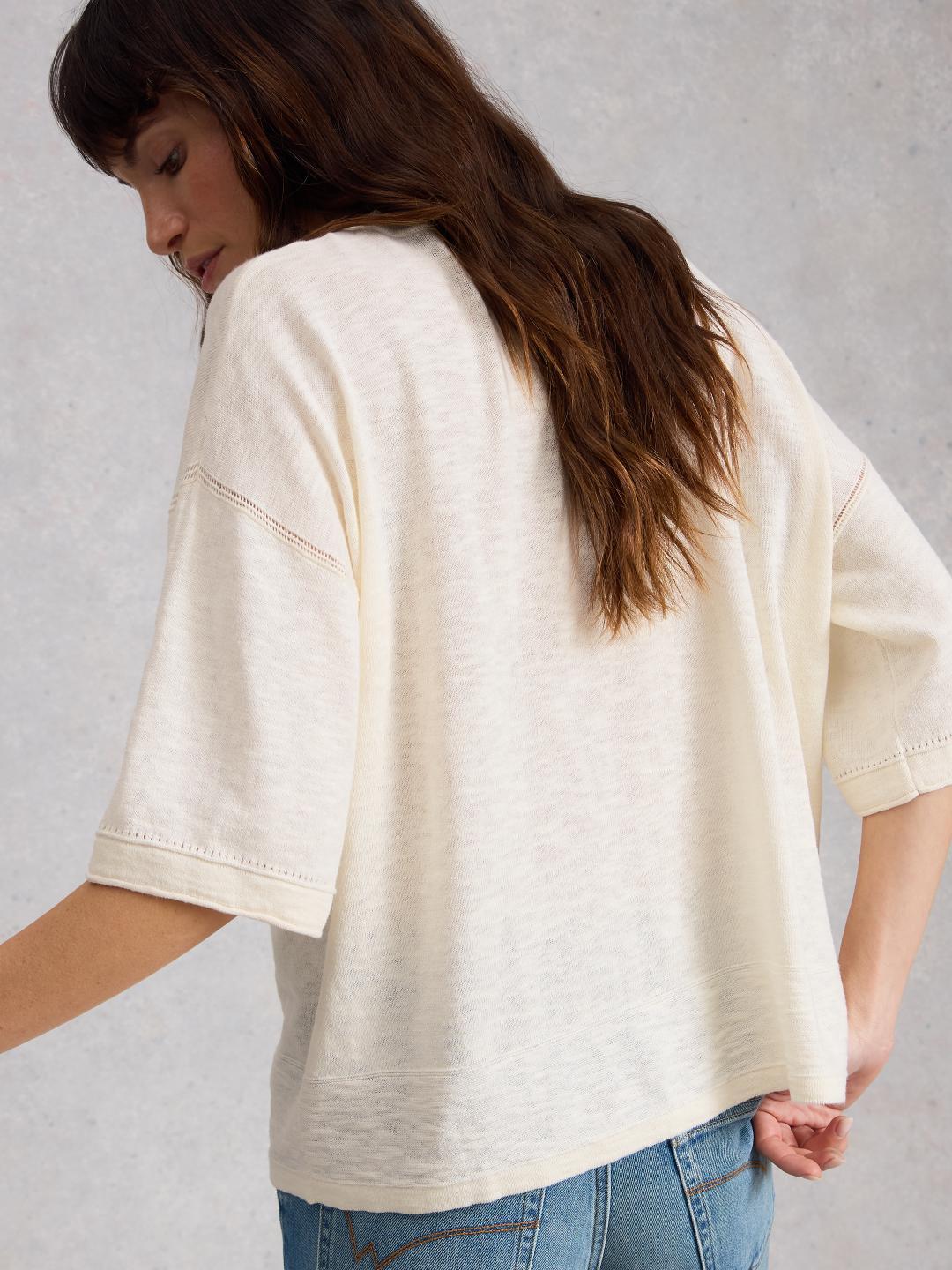 445421-NAT_WHITE-MB White Stuff KATE LINEN TOP NAT WHITE