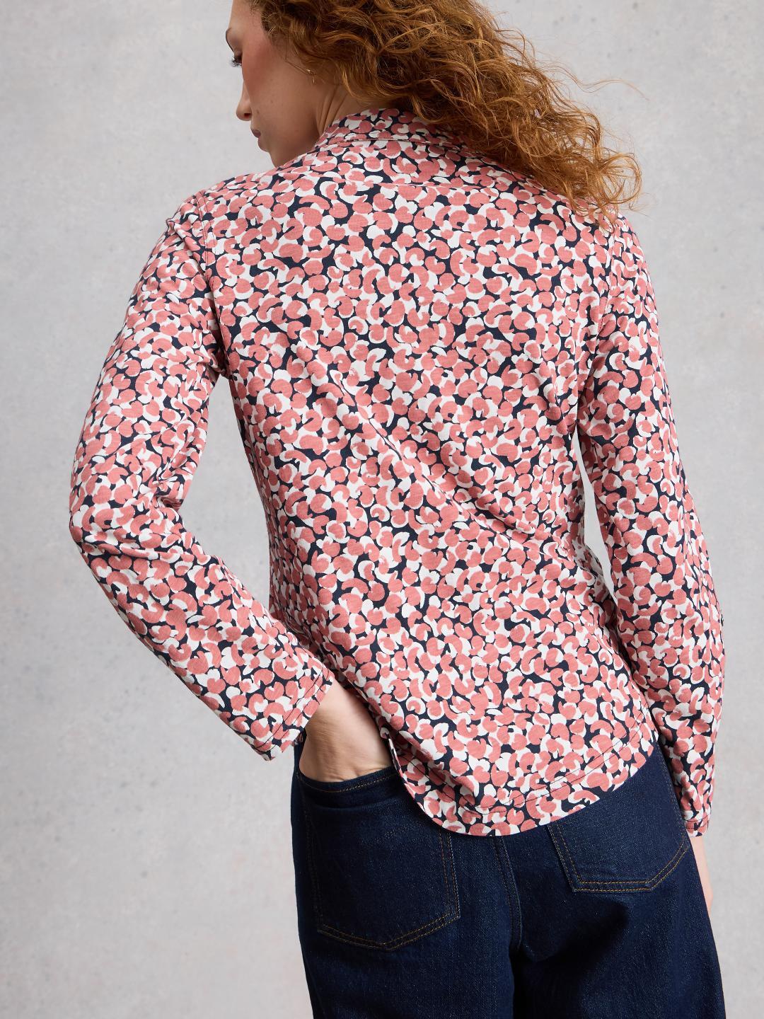 445494-PINK_PR-MB White Stuff ANNIE JERSEY SHIRT PINK PR