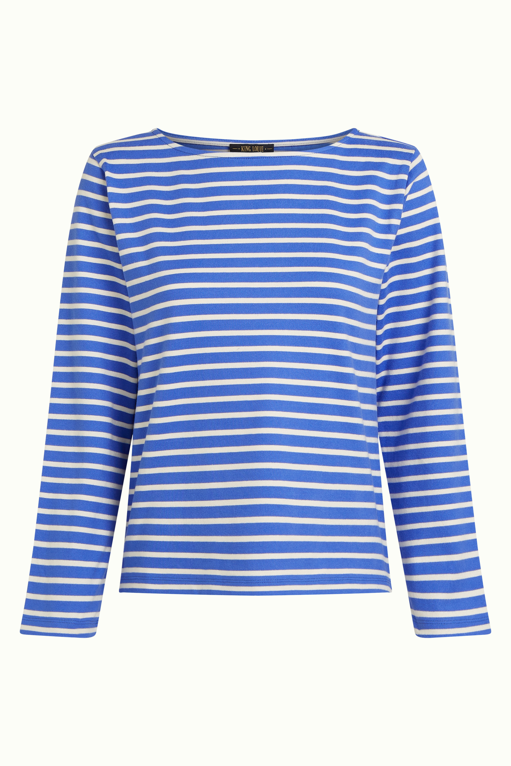 10466493_5 King Louie Boatneck Top Britney Stripe Amparo Blue
