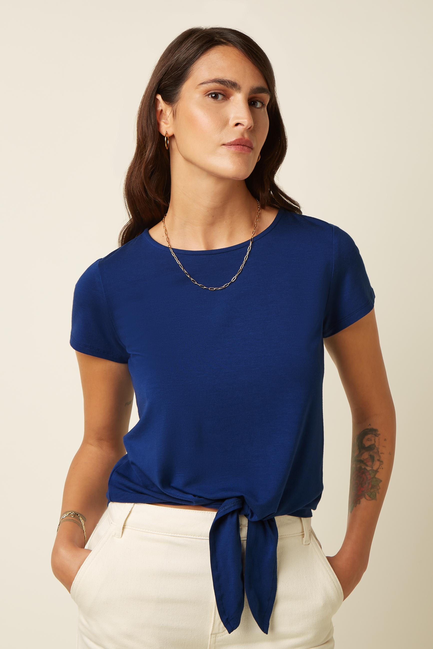 10403439_1 King Louie Knot Shirt Tulum Mazarine