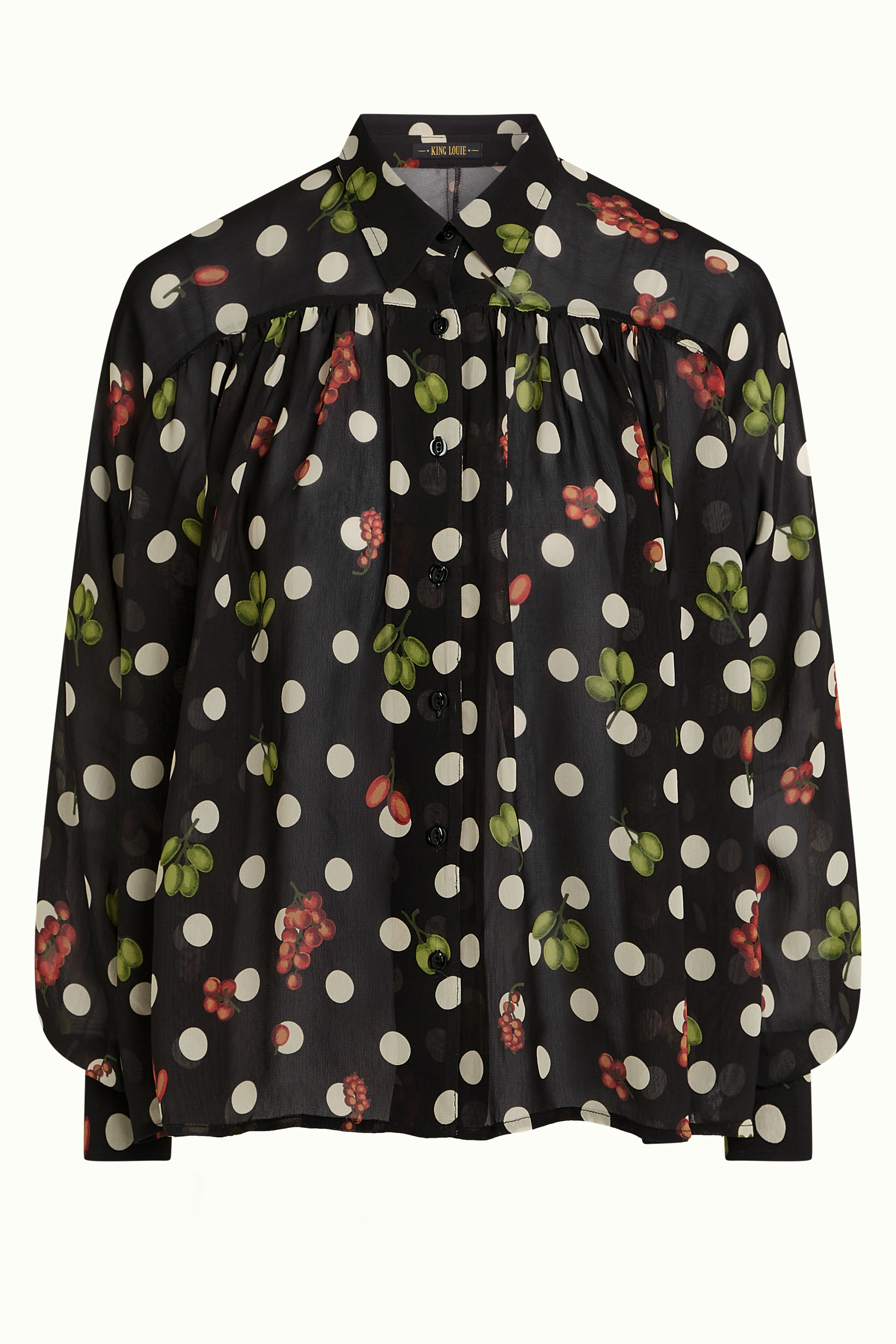 10315001_5 King Louie Leila Blouse Briny Black