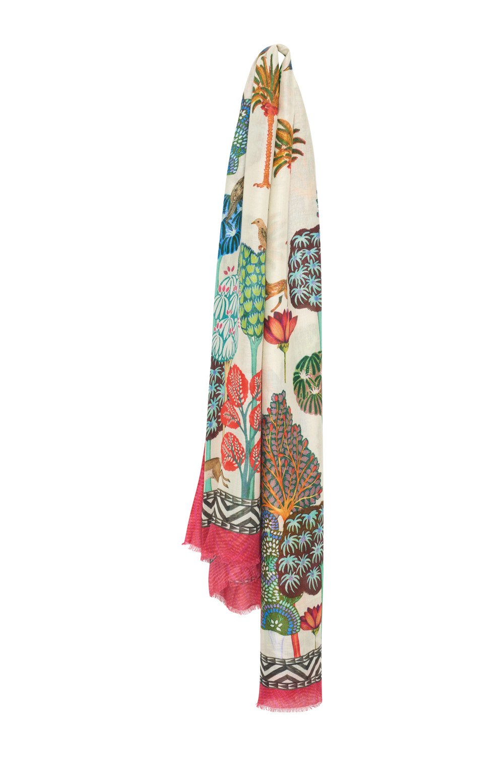 61SCARF90172-multi Zilch Scarves multi