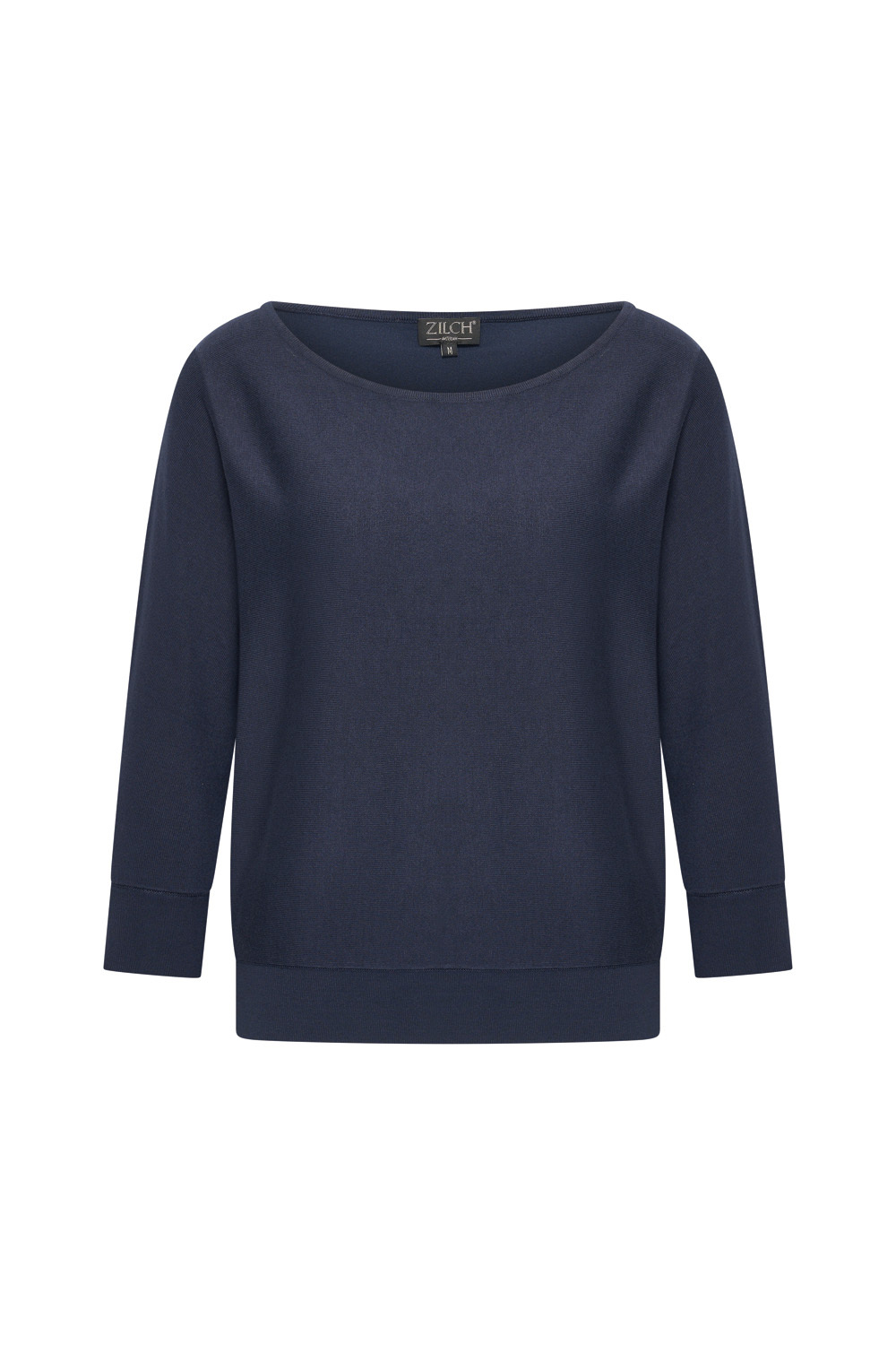 61BAS10151-navy0 Zilch Top Batsleeve navy