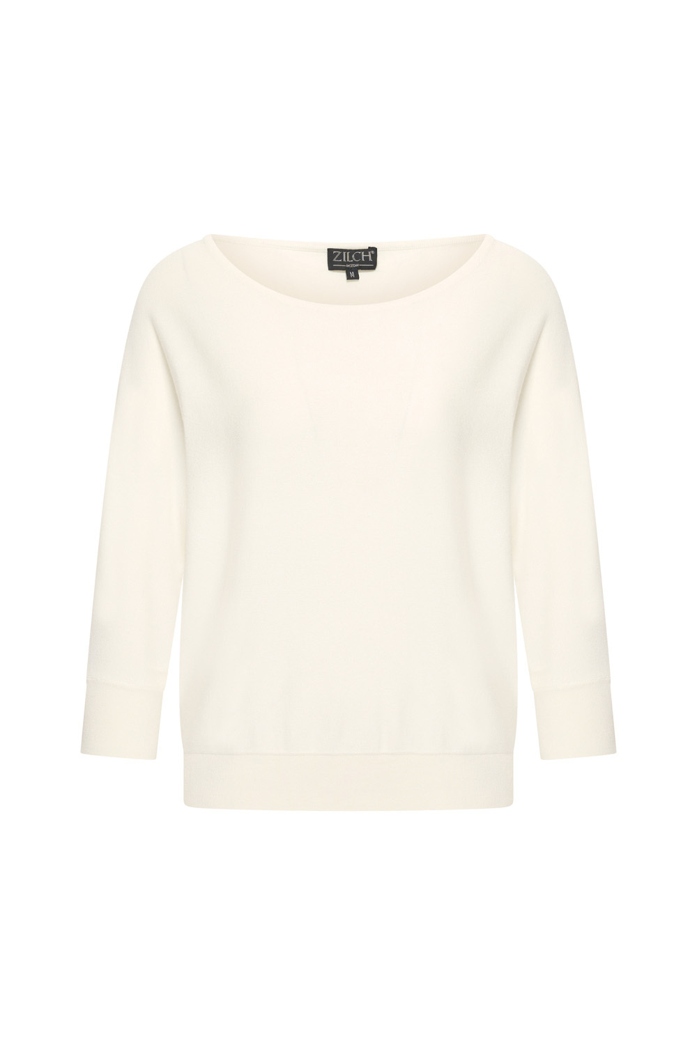 61BAS10151-offwhite0 Zilch Top Batsleeve off-white