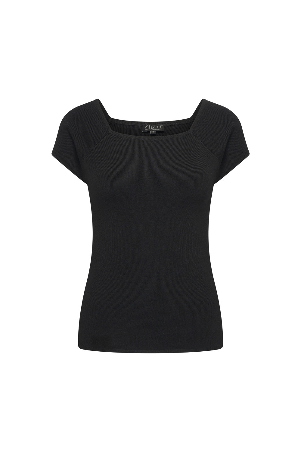 61BAS10025-black0 Zilch Top Short Sleeve black