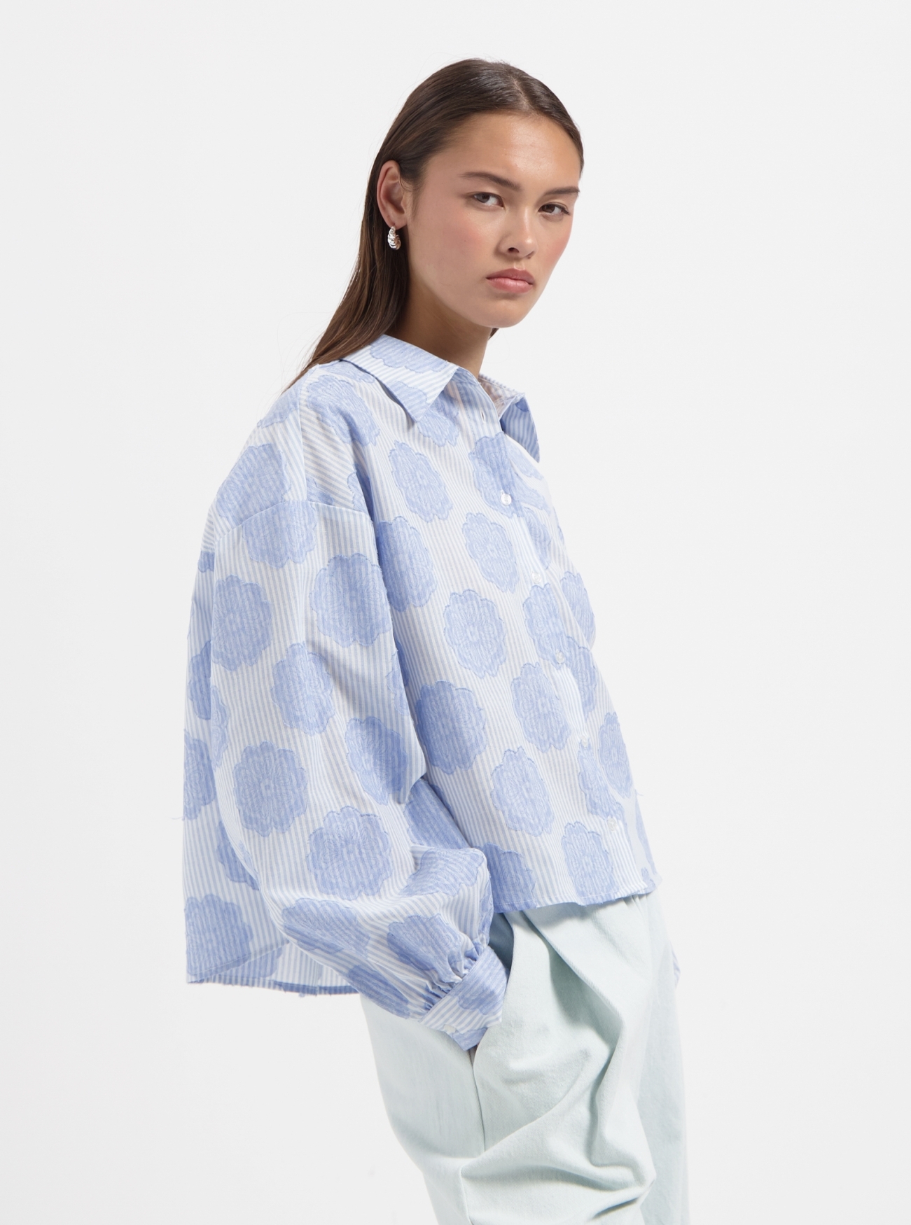 NO-DS26042-400-17-51_wya Nous Sommes Labels Liv Blouse Light Blue