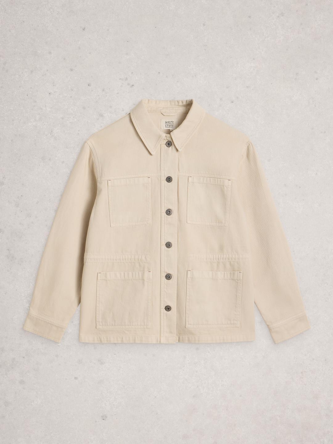 445095-LGT_NAT-FF White Stuff LUNA DENIM JACKET LGT NAT