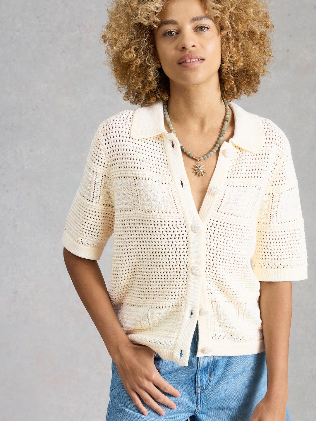 445859-PALE_IVORY-MB White Stuff GEMIMA COLLAR CARDI PALE IVORY