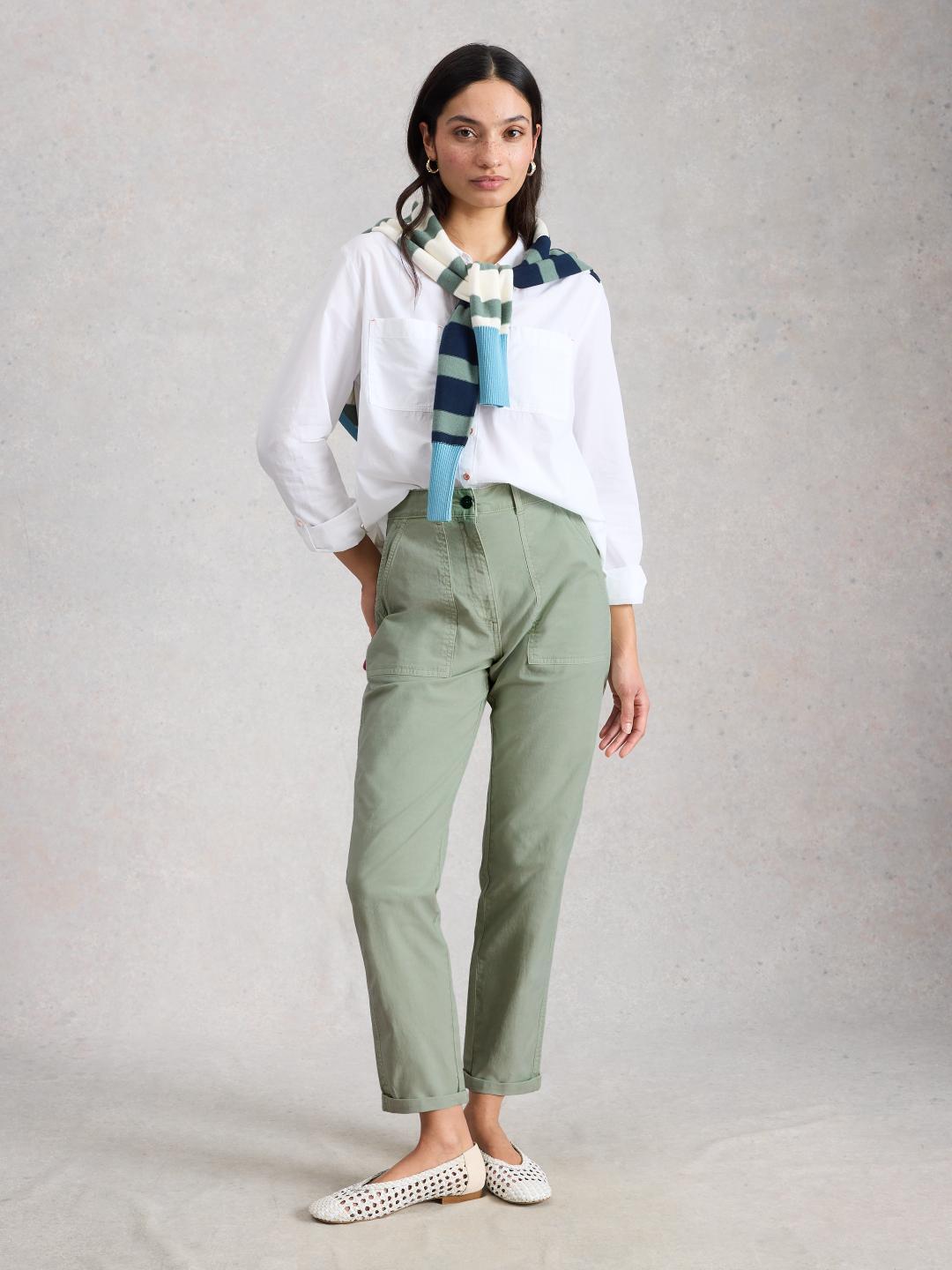 446071-LGT_GREEN-MF White Stuff TWISTER CHINO TROUSER LGT GREEN