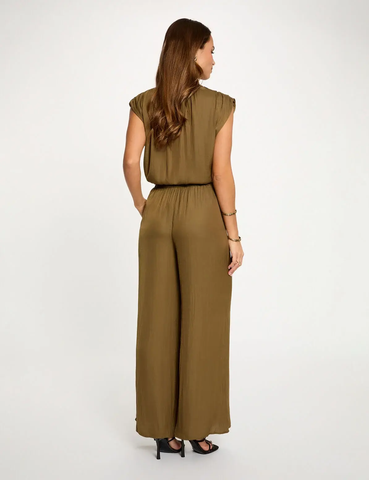 pantalon-large-fluide-vert-kaki-femme-vue2-32536311050211145 Morgan De Toi 261-PWENDA GREEN