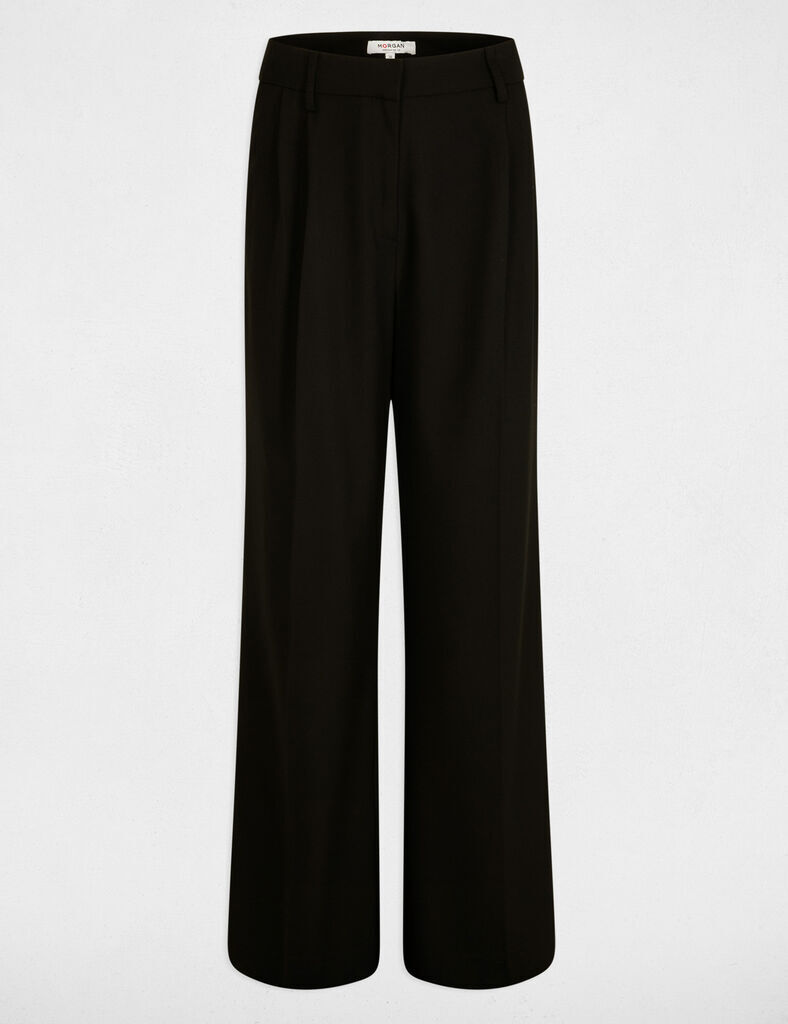 pantalon-large-a-pinces-noir-femme-vue3-32536301009110979 Morgan De Toi 251-PANIS.F BLACK